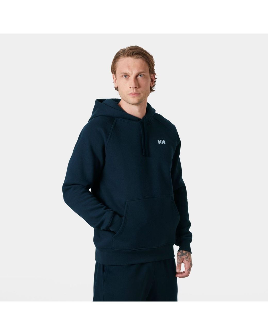 Elevate Felpa Con Cappuccio di Helly Hansen in Blue da Uomo