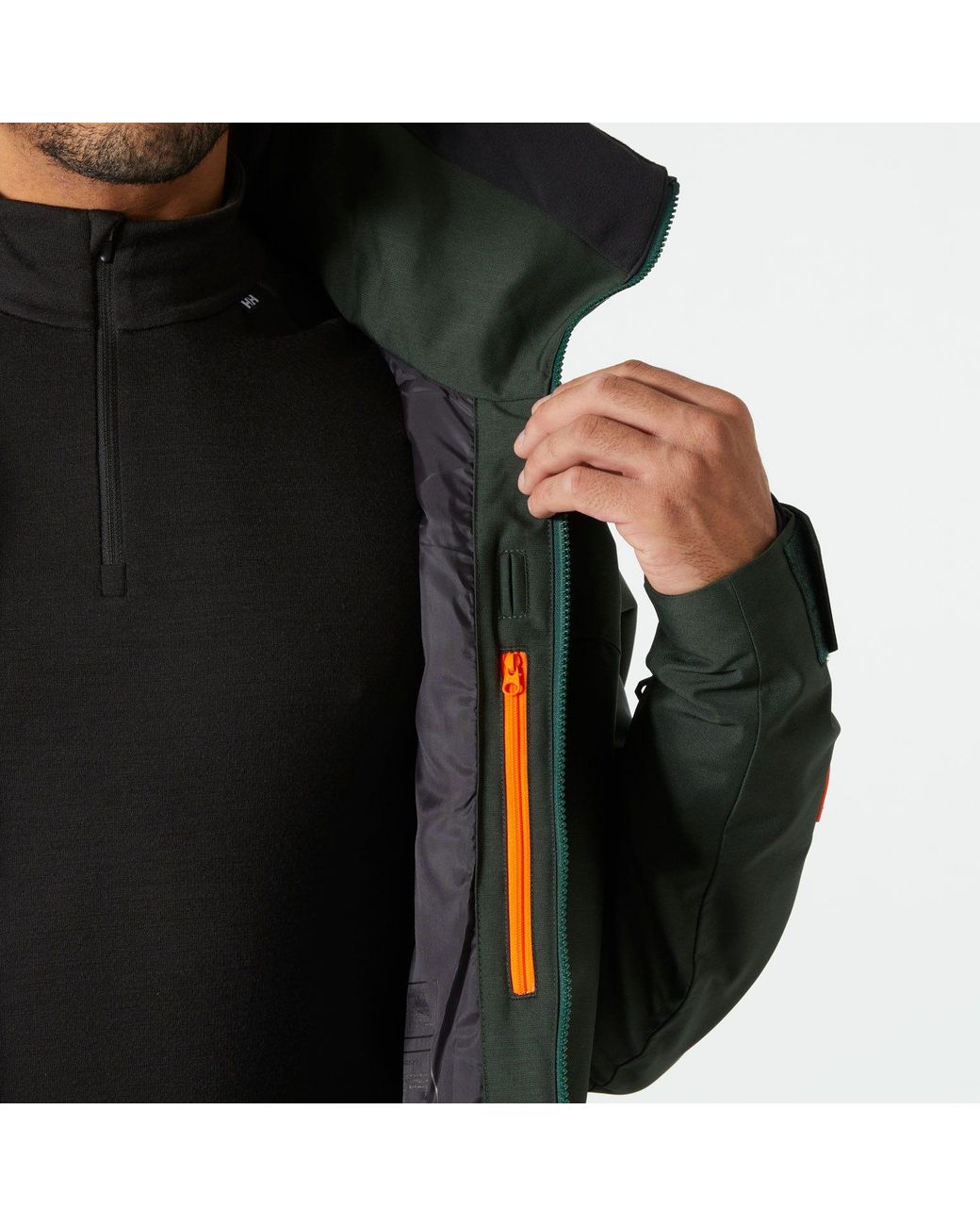 Helly Hansen Green Garibaldi 2.0 Waterproof Ski Jacket for men