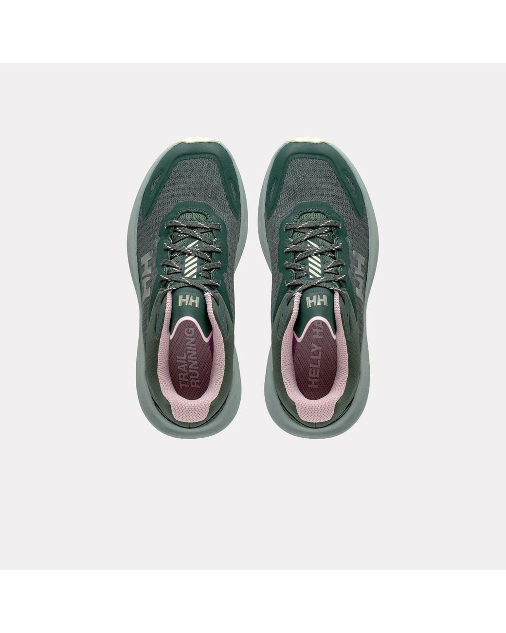 Helly Hansen Green Buzzard Trail Running Shoes
