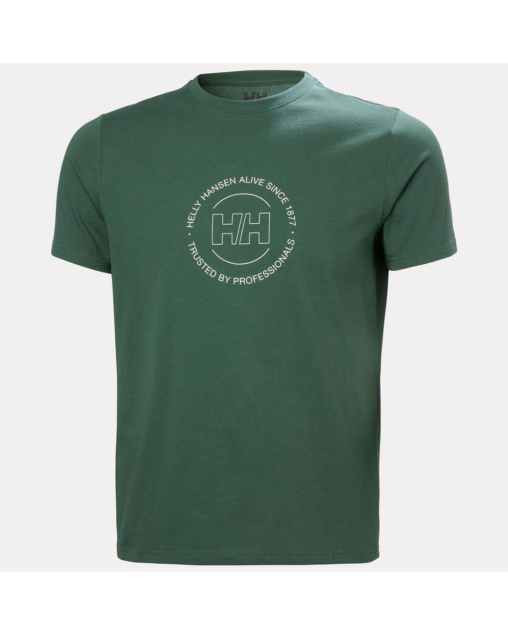 Core Graphic T 2.0 Hombre Helly Hansen de hombre de color Green