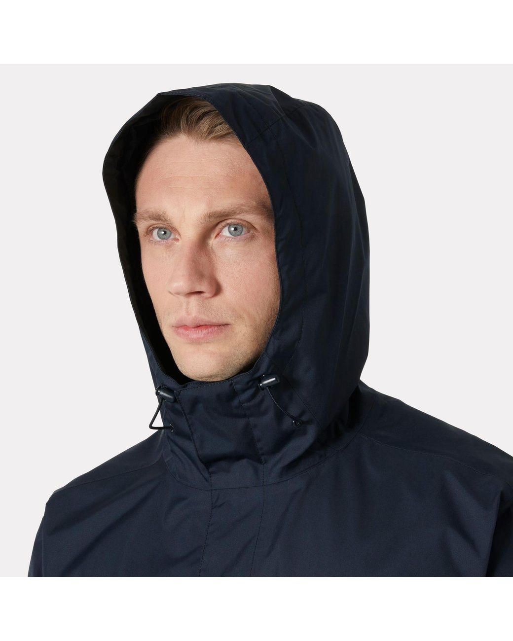Helly Hansen Blue Ervik Fully Waterproof Jacket for men