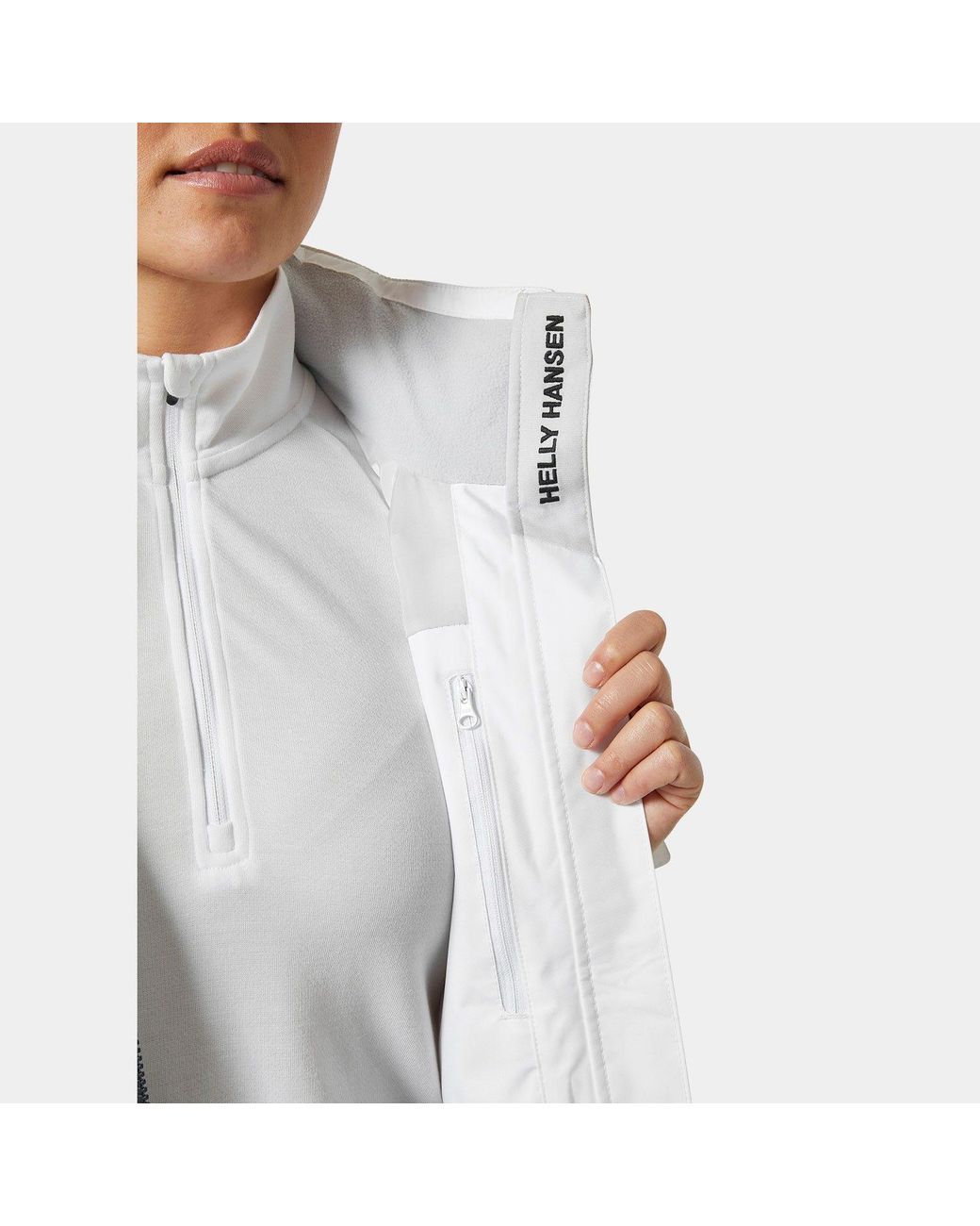 Helly Hansen Gray Crew Hooded Jacket 2.0