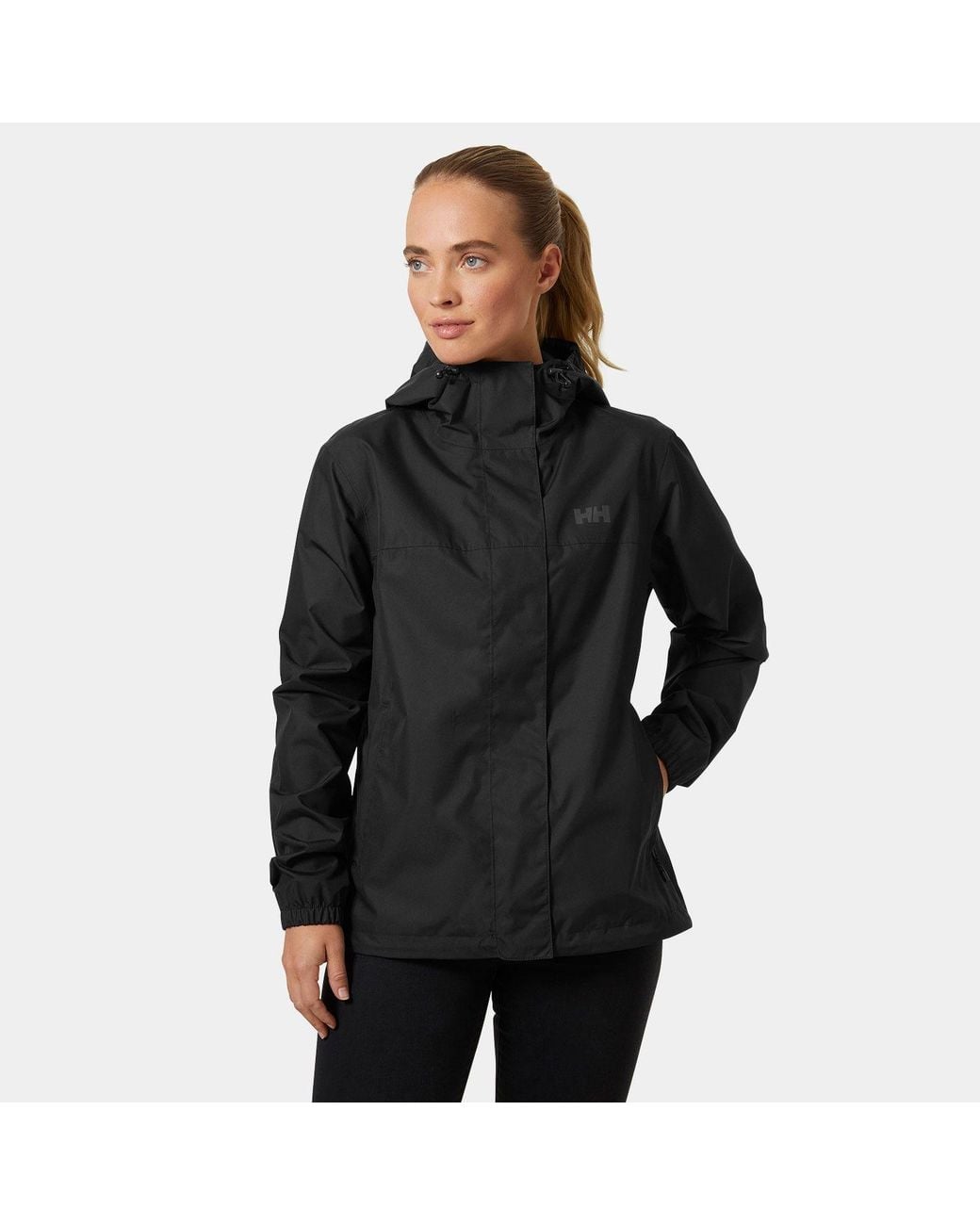 Helly Hansen Black Vancouver Rain Jacket