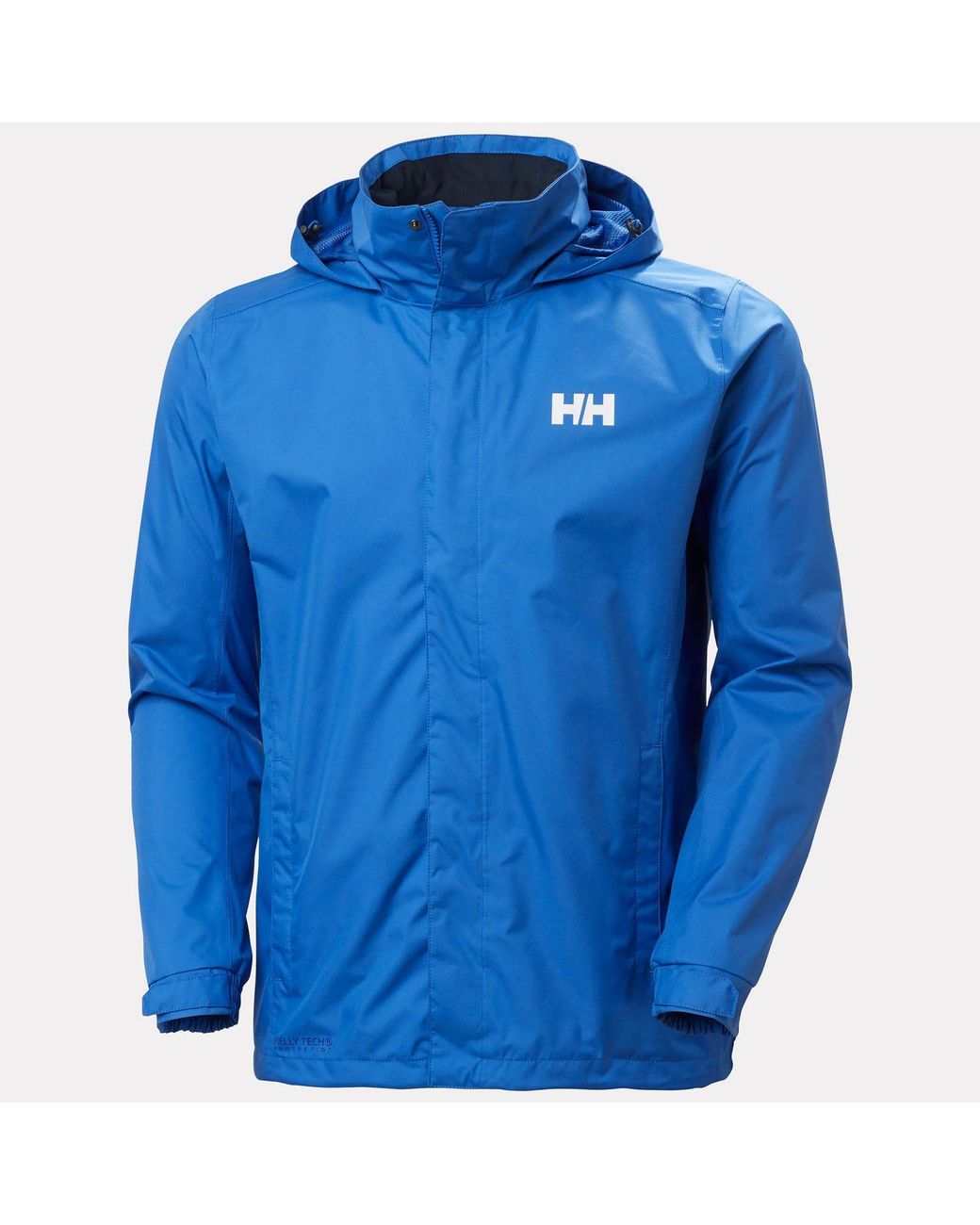 Helly Hansen Blue Dubliner Shell Rain Jacket for men