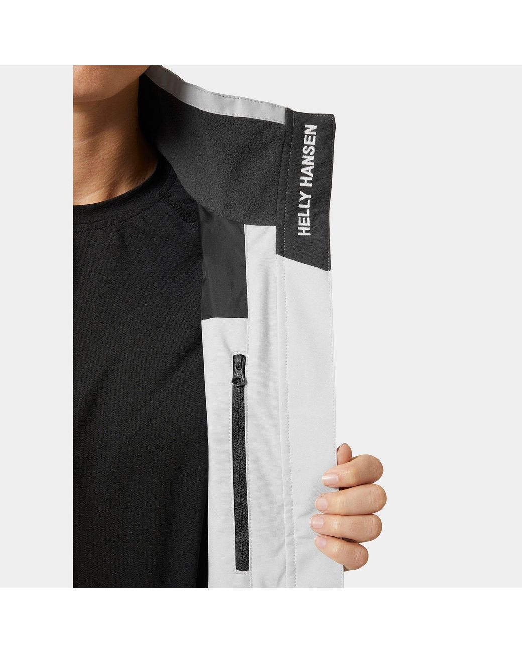 Helly Hansen Gray Crew Jacket 2.0