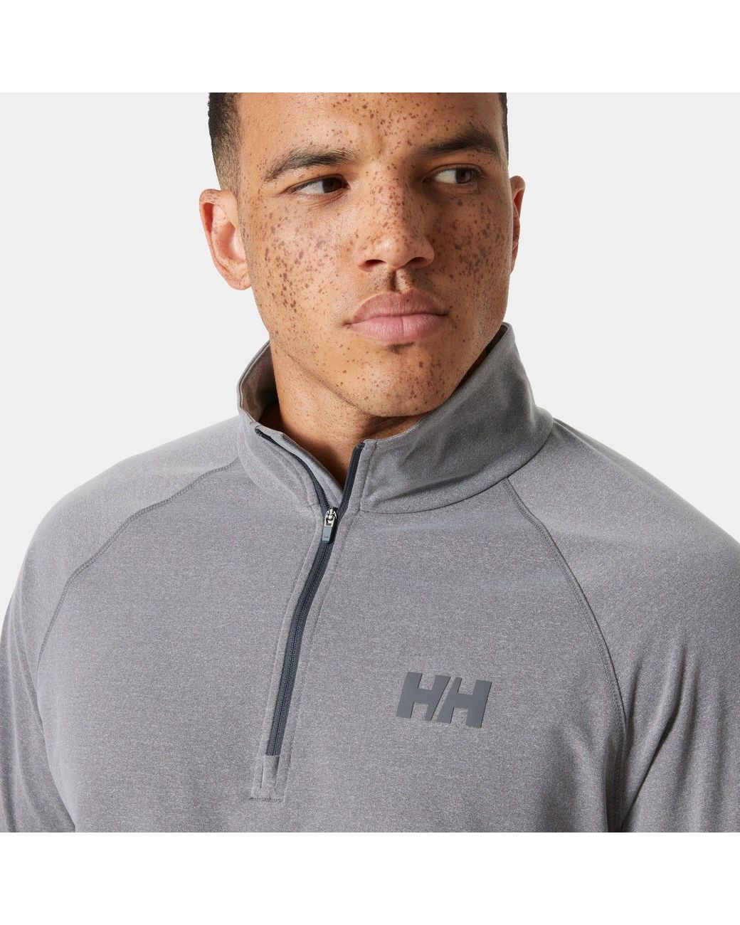 Helly Hansen Gray Tyri Half-Zip for men