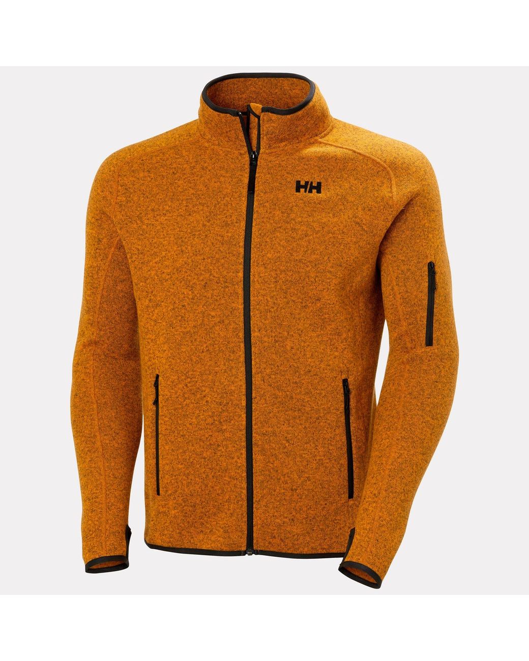 Helly Hansen Orange Varde Fleece Jacket 2.0 for men