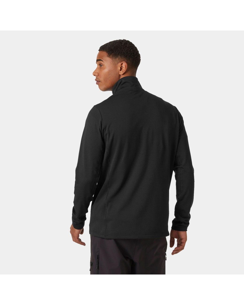 Helly Hansen Black Versalite Fleece Jacket for men