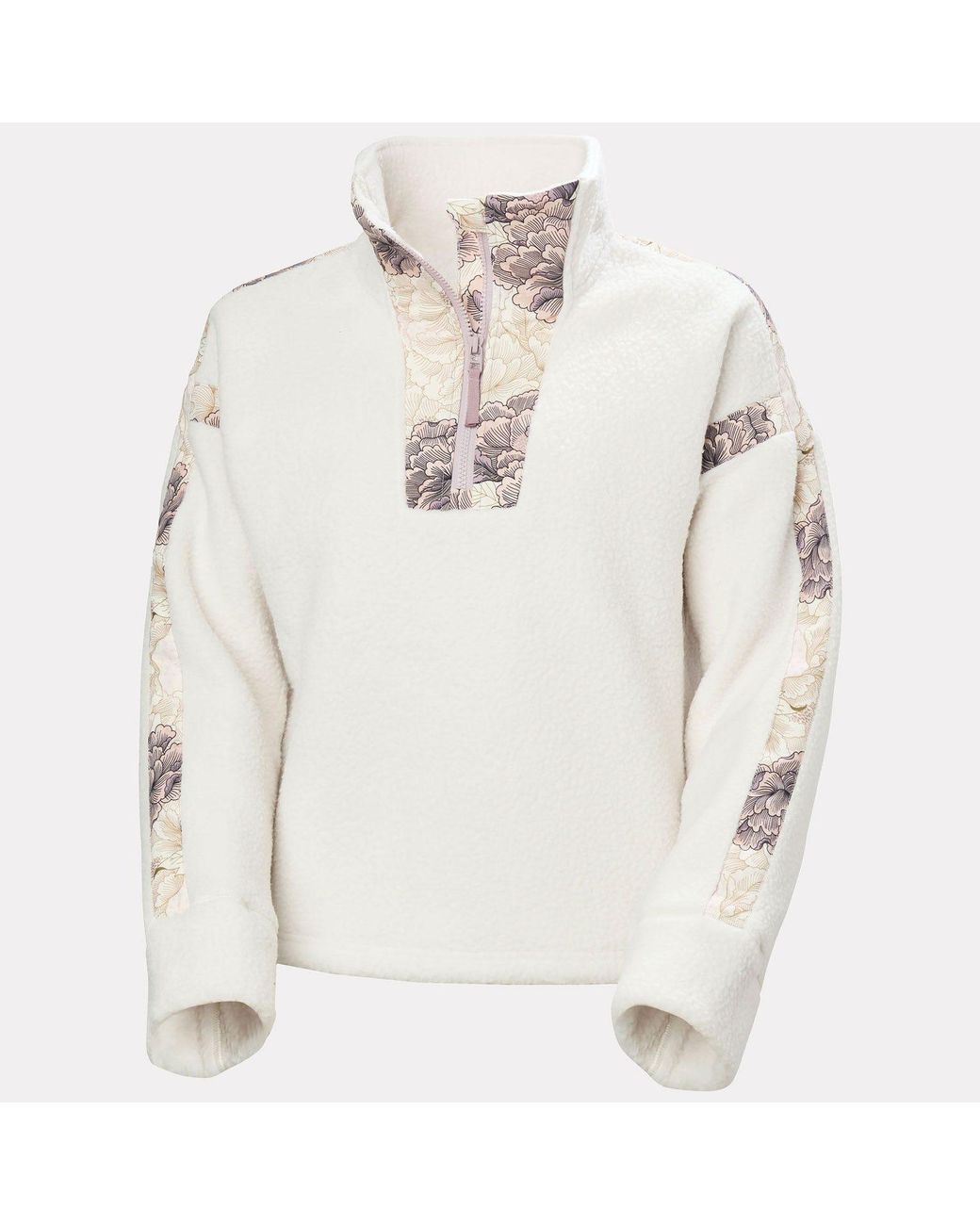 Helly Hansen White Imperial Pile Zip Pullover