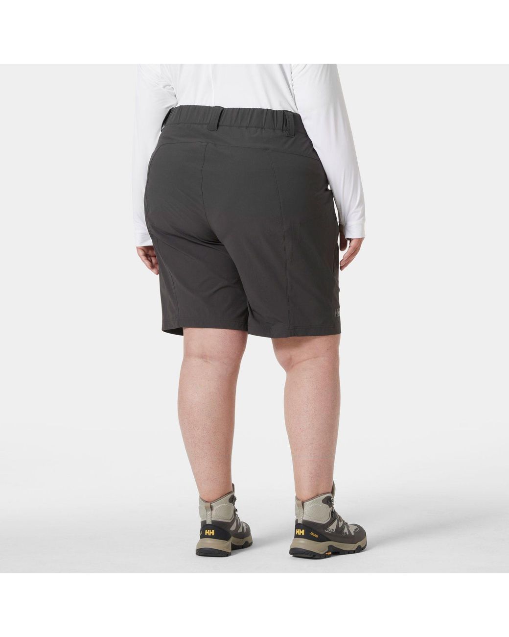 Helly Hansen Gray Brona Softshell Plus Shorts