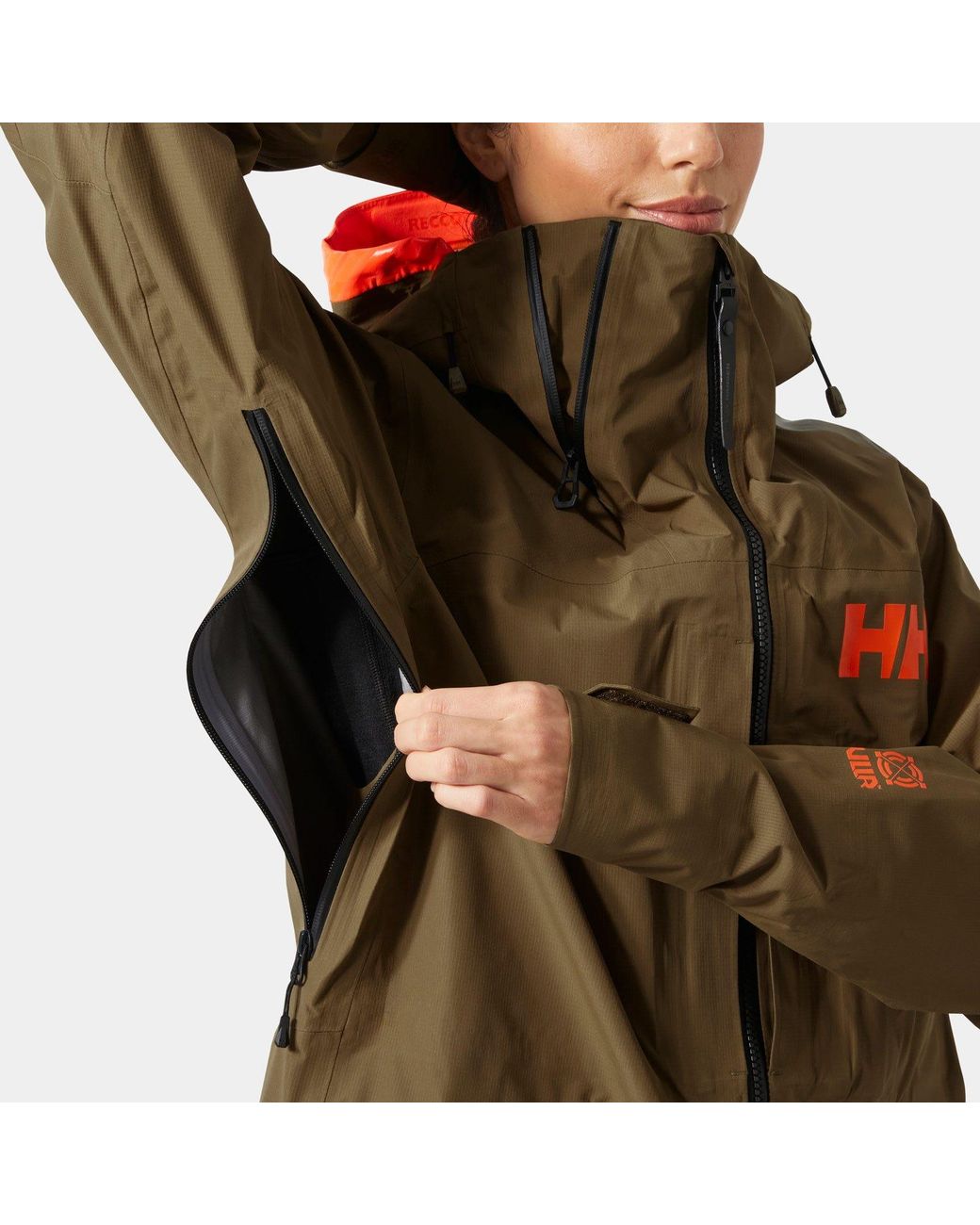 Helly Hansen Brown Ridge Infinity Shell Jacket