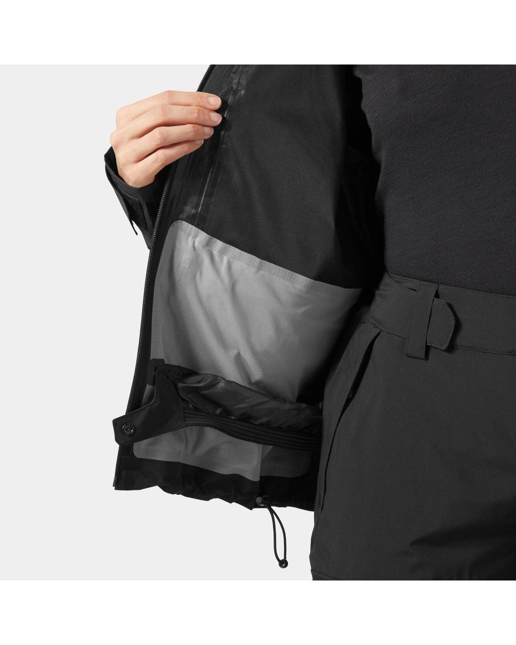 Helly Hansen Black Emiko Shell Jacket