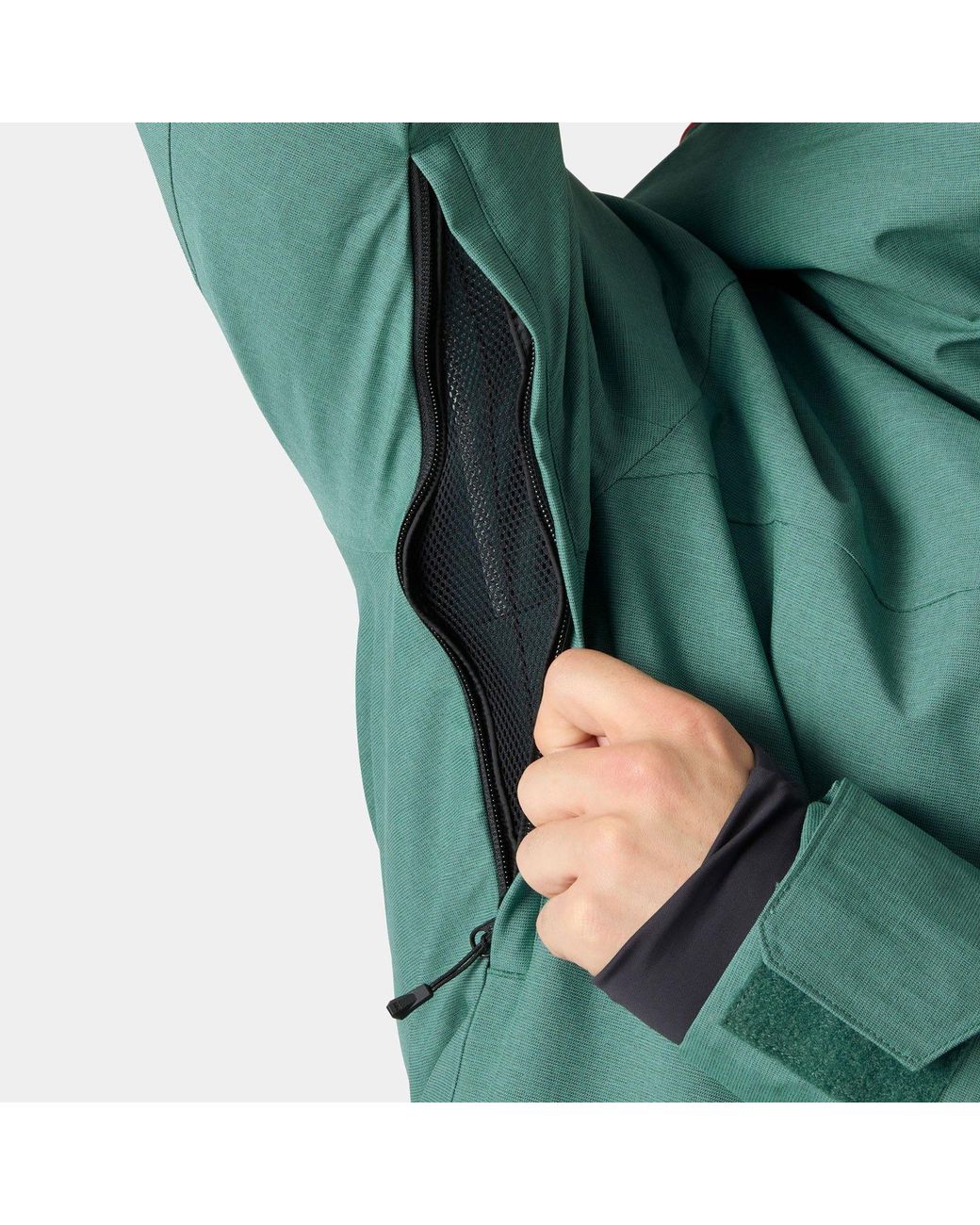 Helly Hansen Green Garibaldi 2.0 Waterproof Ski Jacket for men