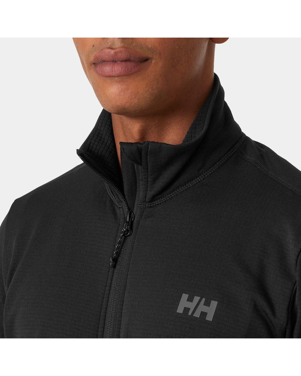 Helly Hansen Black Versalite Fleece Jacket for men