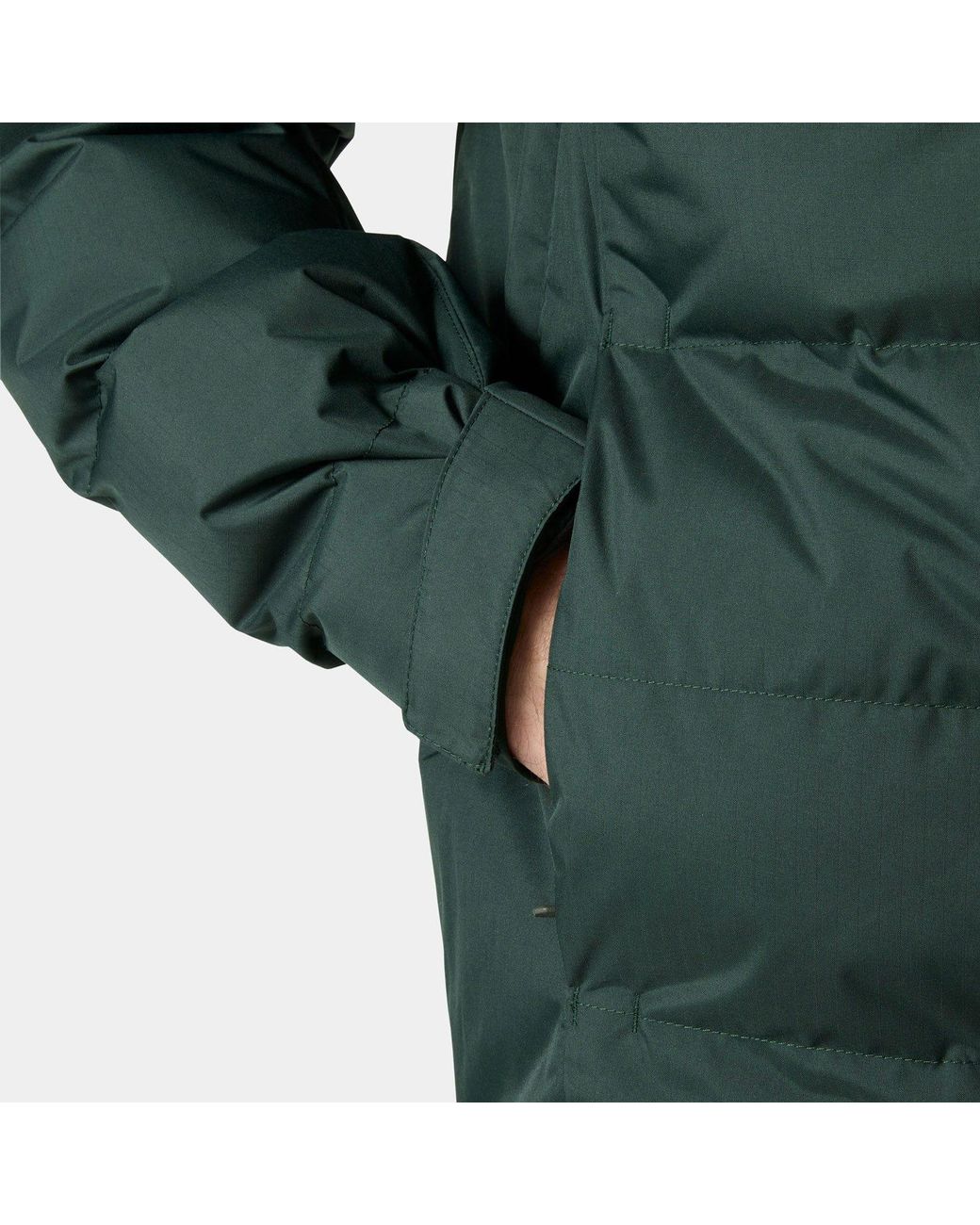 Helly Hansen Green Kvitfjell Race Puffy Ski Jacket for men