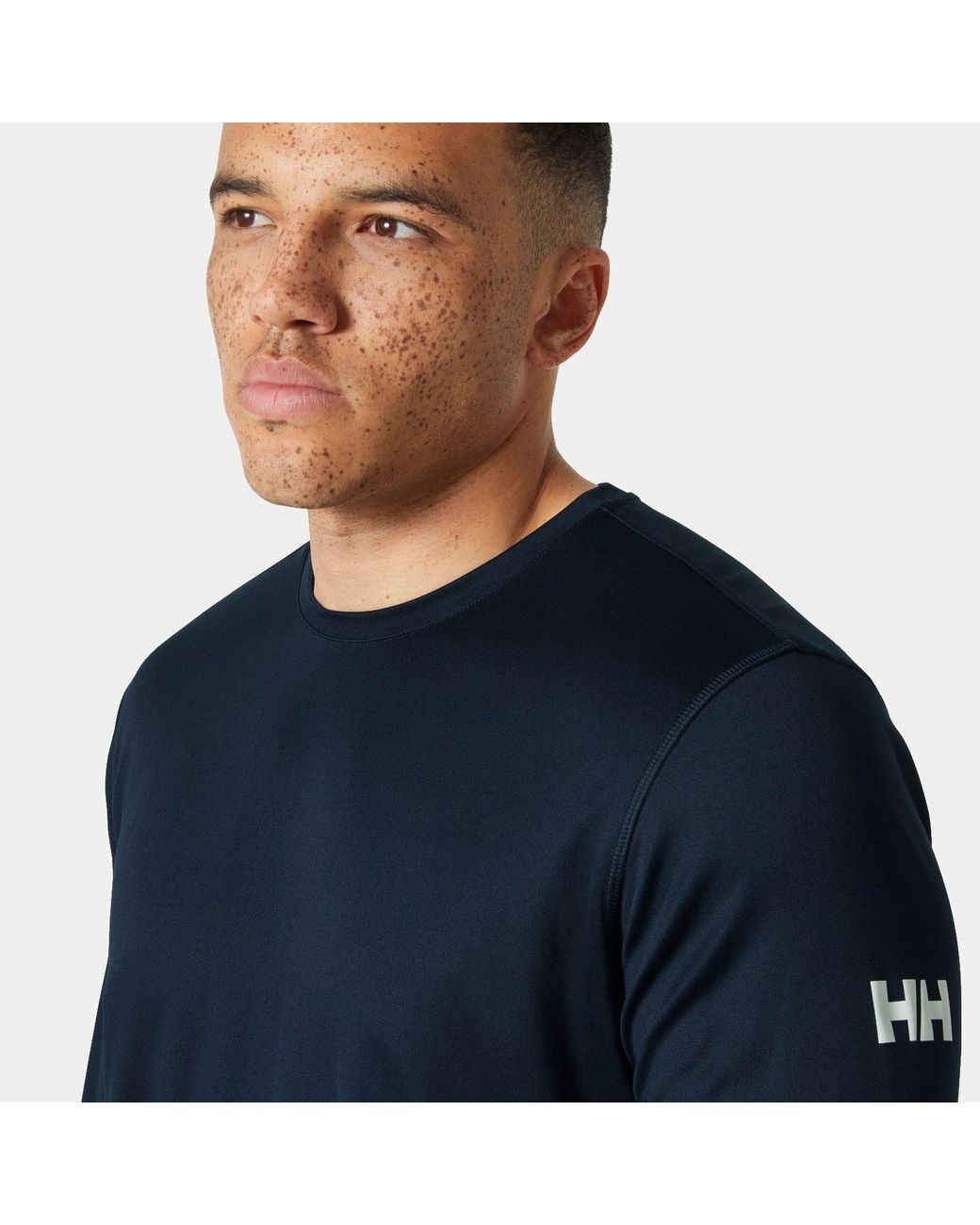 Helly Hansen Blue Hh Tech Crew Ls 2.0 for men