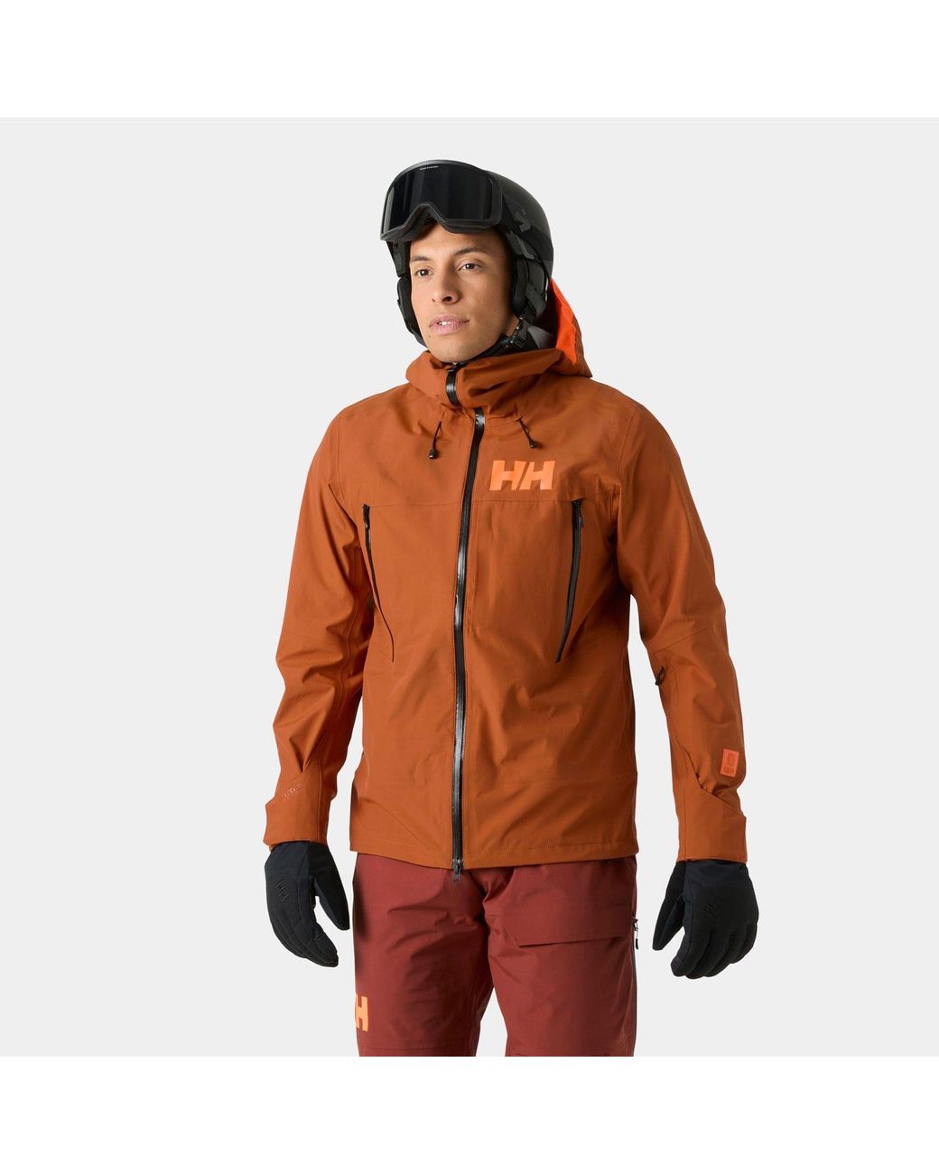 Helly Hansen Brown Sogn Shell 2.0 Shell Jacket for men
