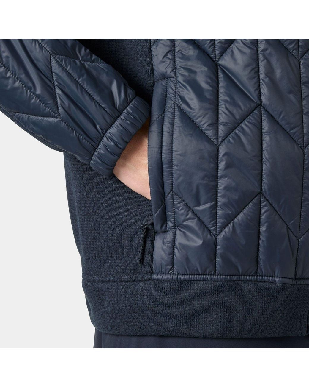 Helly Hansen Blue Afton Hybrid Jacket for men