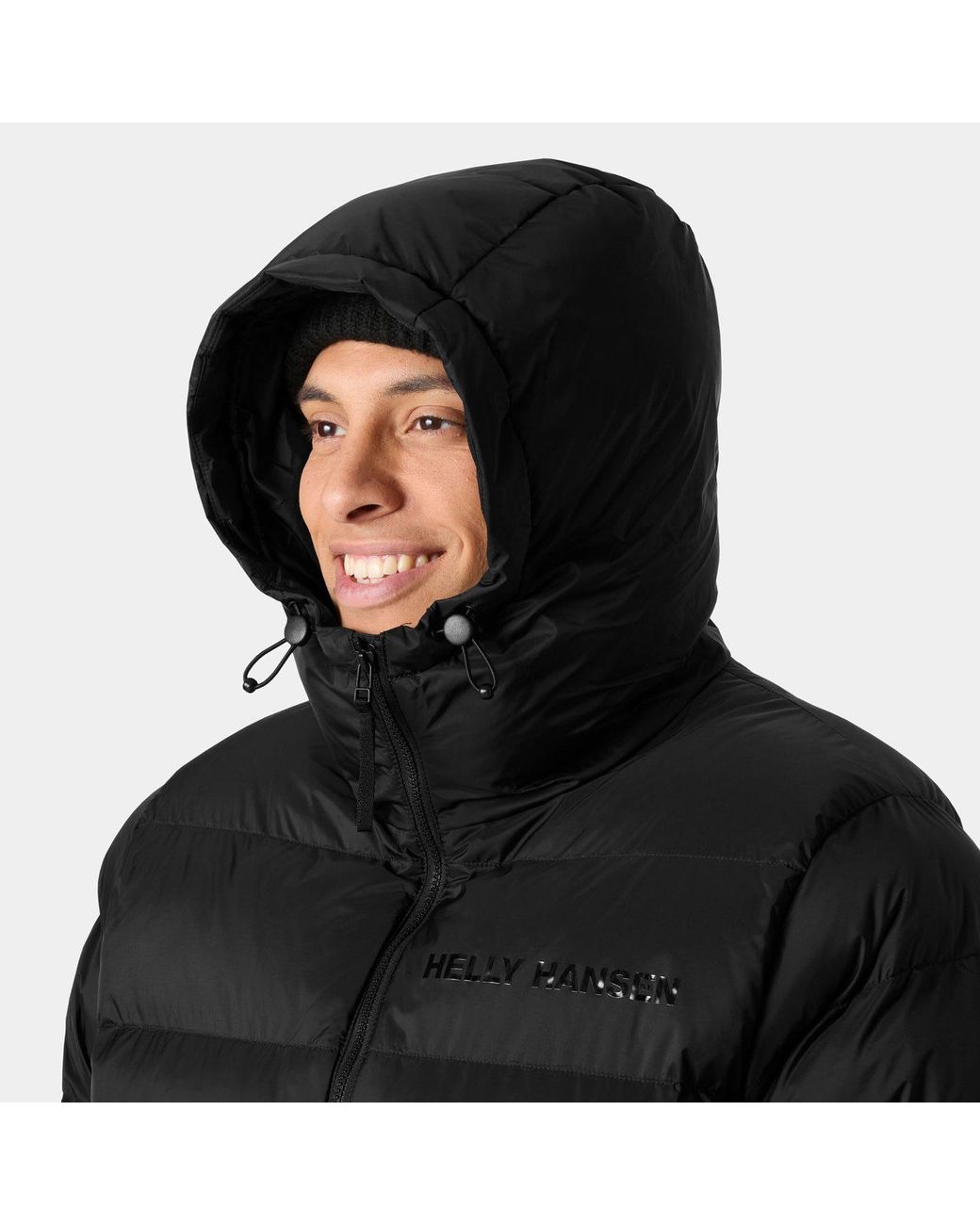 Helly Hansen Black Stride Puffy Parka for men
