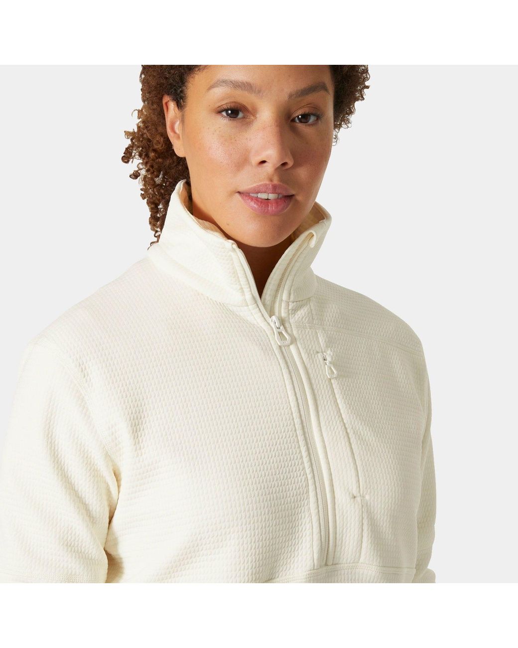 Helly Hansen White Evolved Air 1/2 Zip