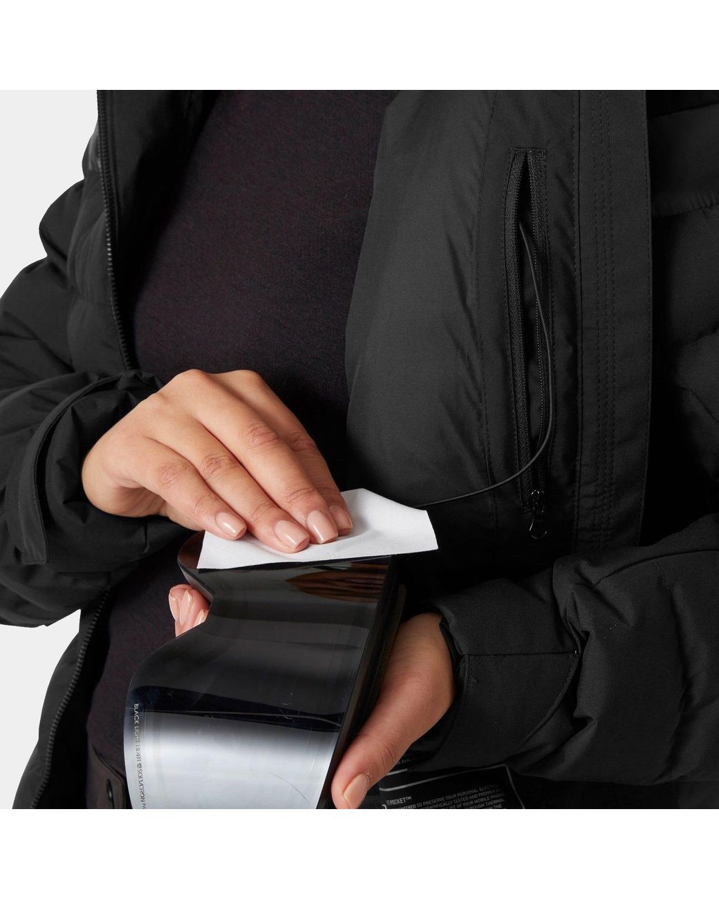 Helly Hansen Black Imperial Puffy Jacket