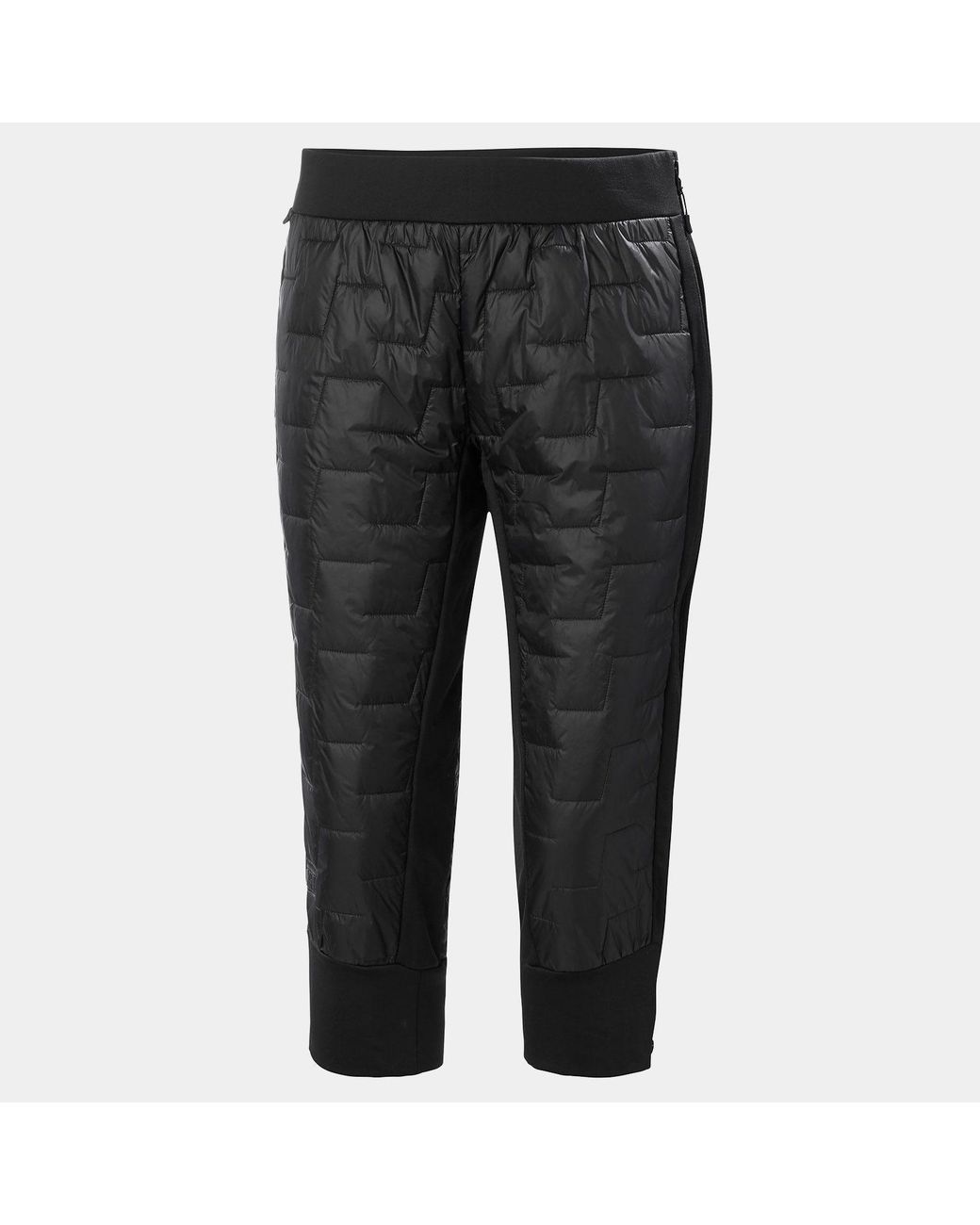Helly Hansen Black Lifaloft Full Zip Insulator Pants