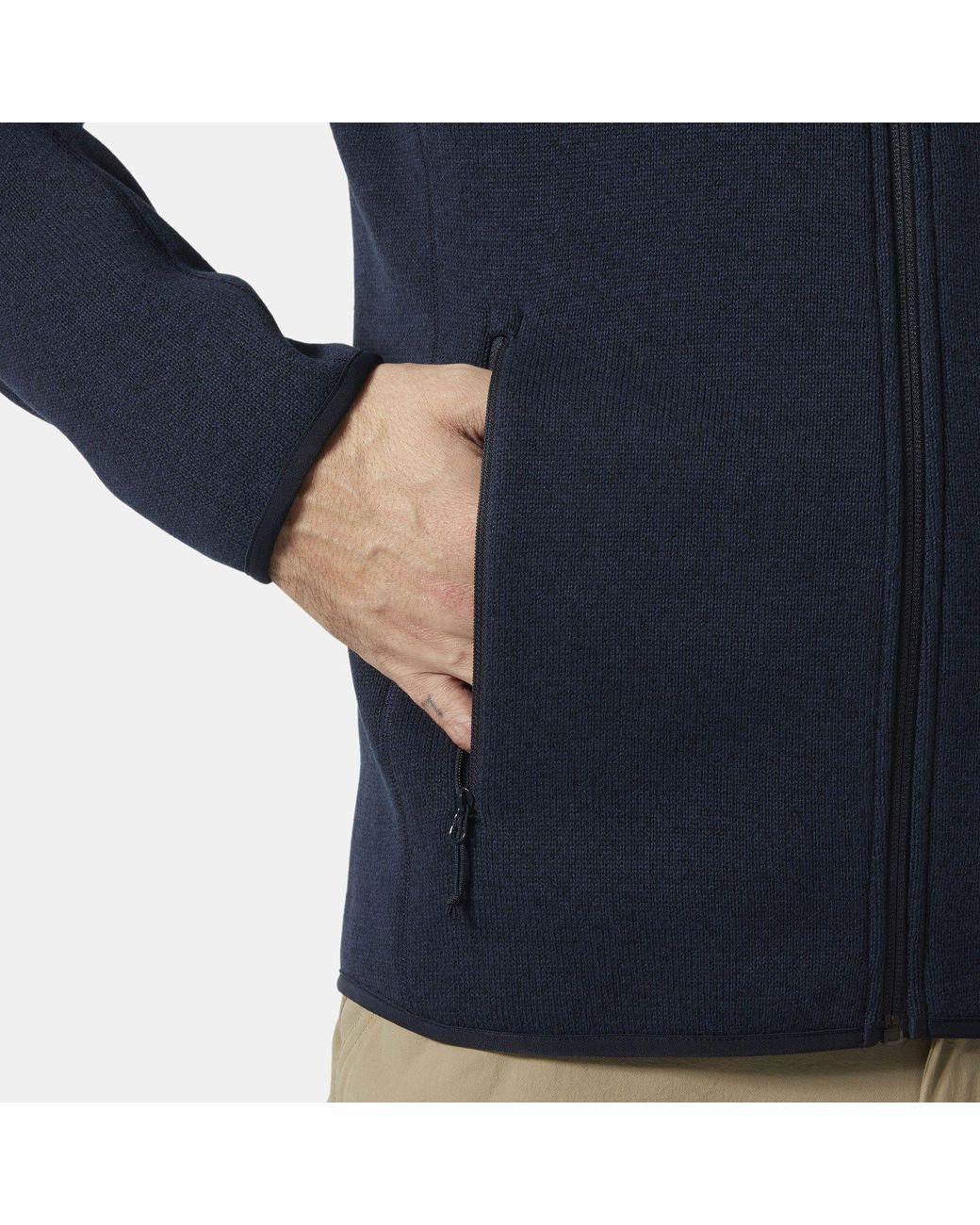 Helly Hansen Blue Varde Fleece Jacket 2.0 for men
