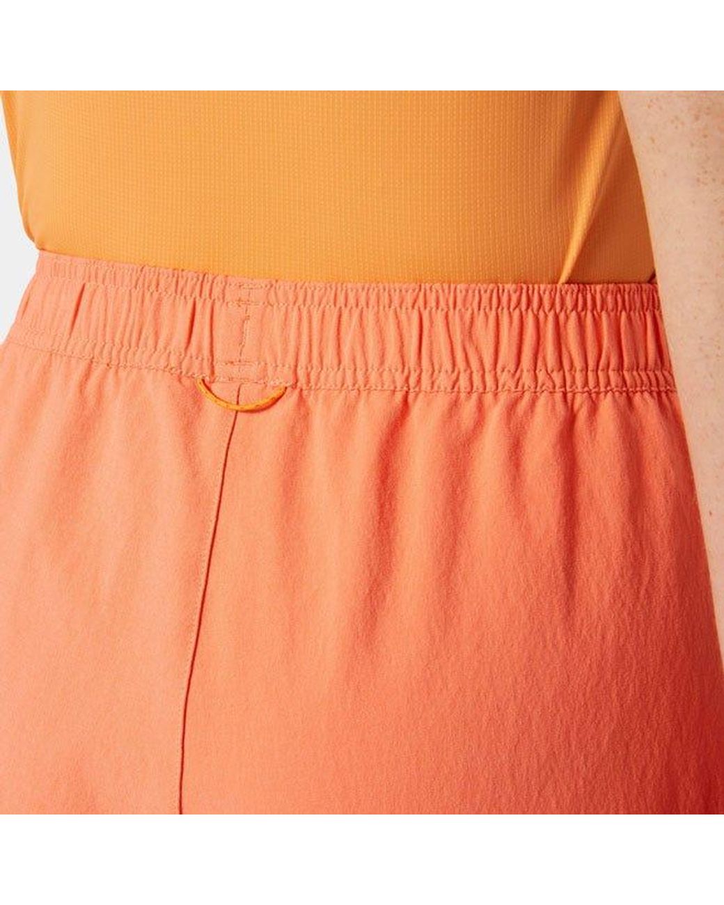 Helly Hansen Orange Tofino Solen Shorts 4" 2.0