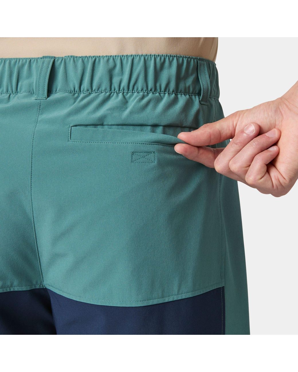Helly Hansen Blue Levante Shorts for men