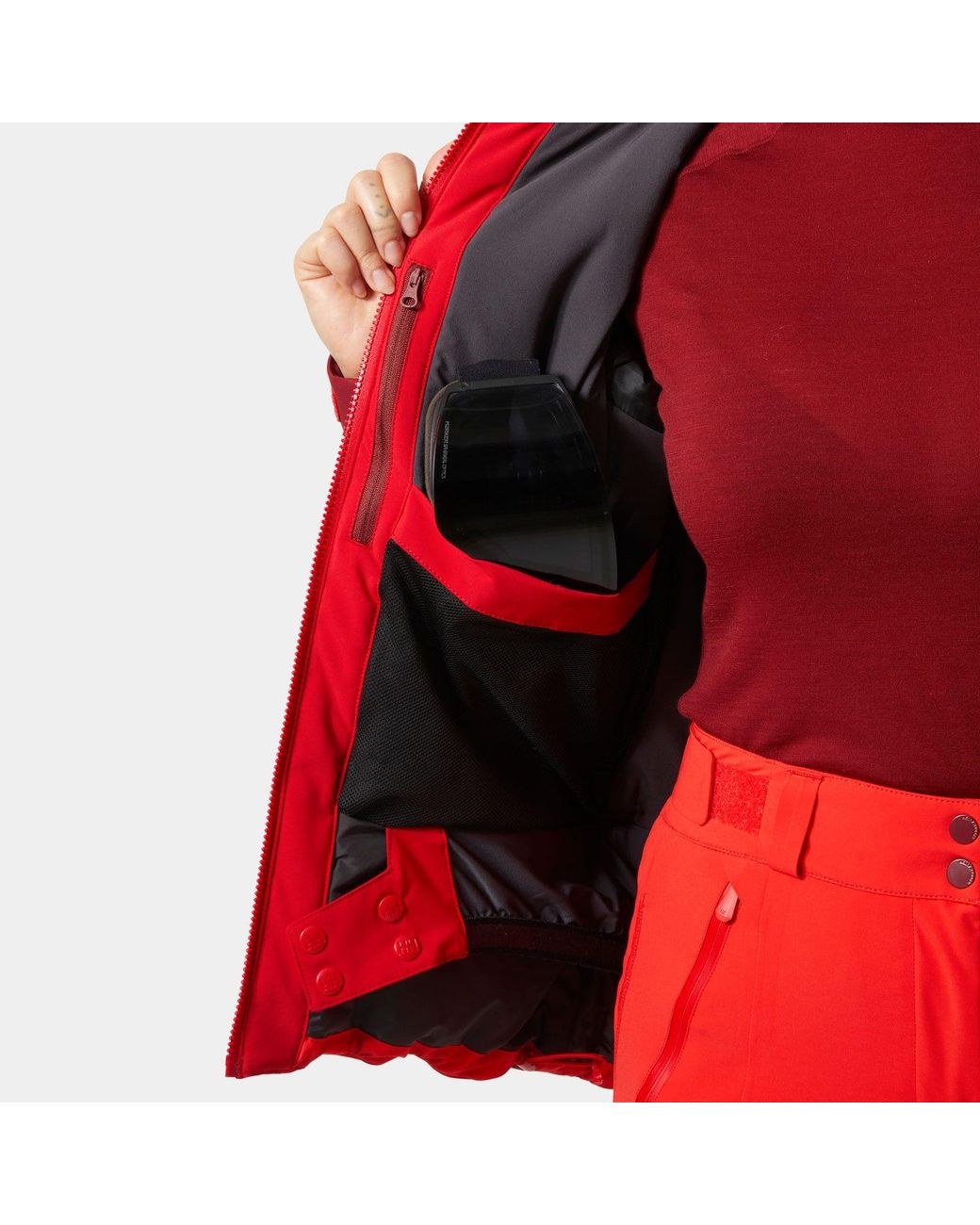 Helly Hansen Red Kvitfjell Race Insulated Ski Jacket