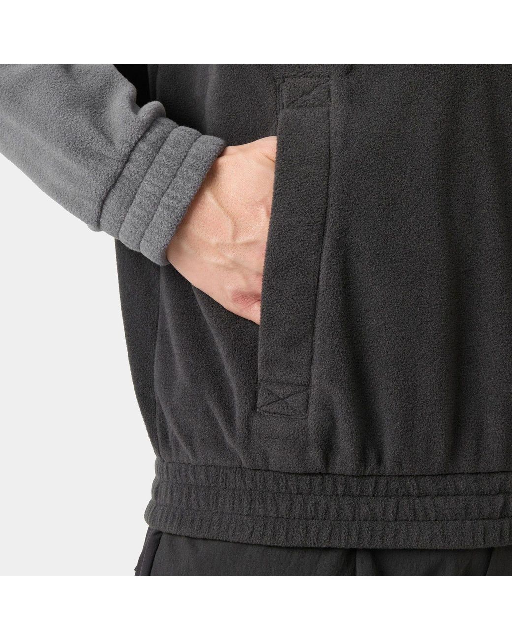 Helly Hansen Gray Daybreaker Hugg Snap Fleece for men