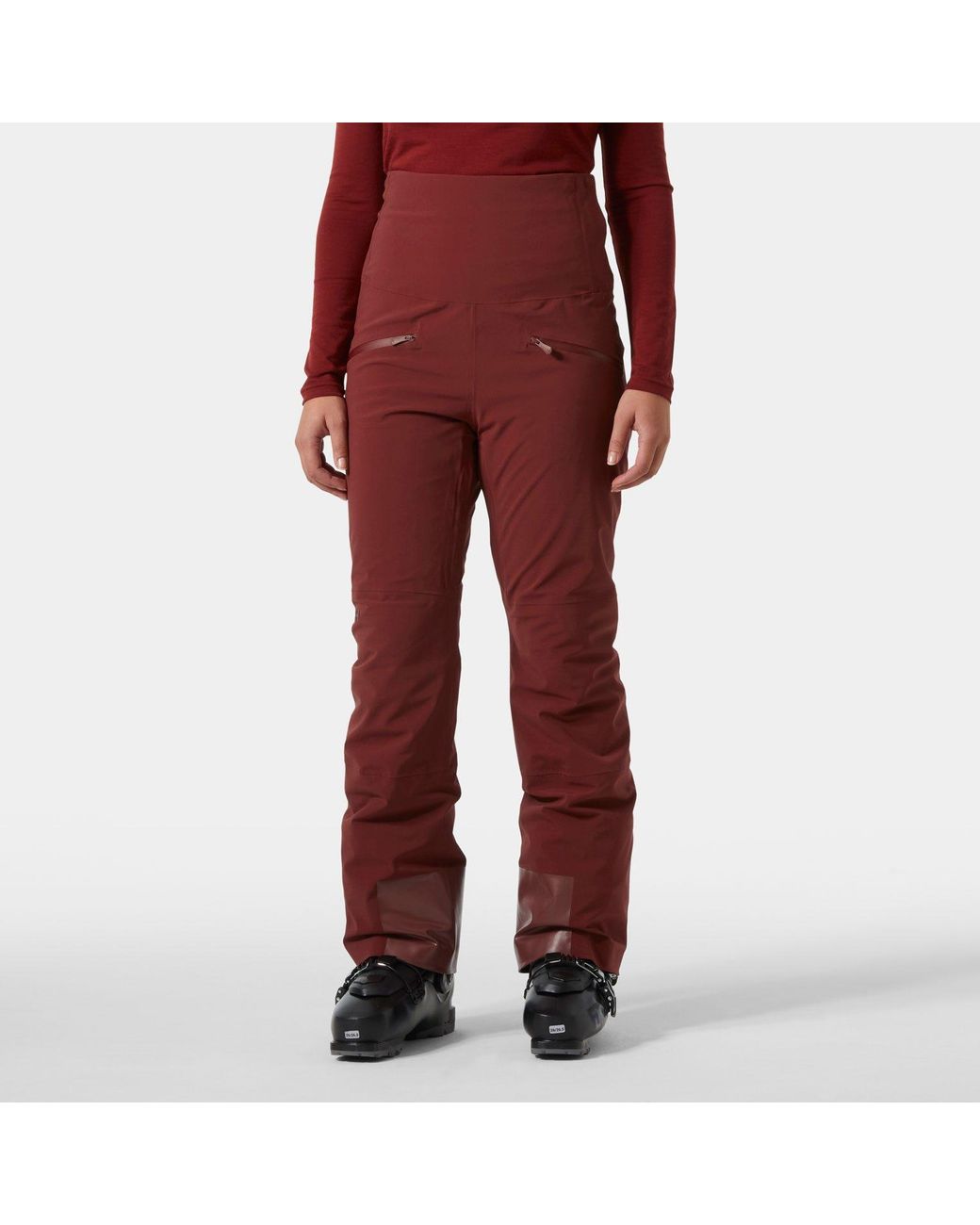 Helly Hansen Red Alphelia High Waist Insulated Pants for men