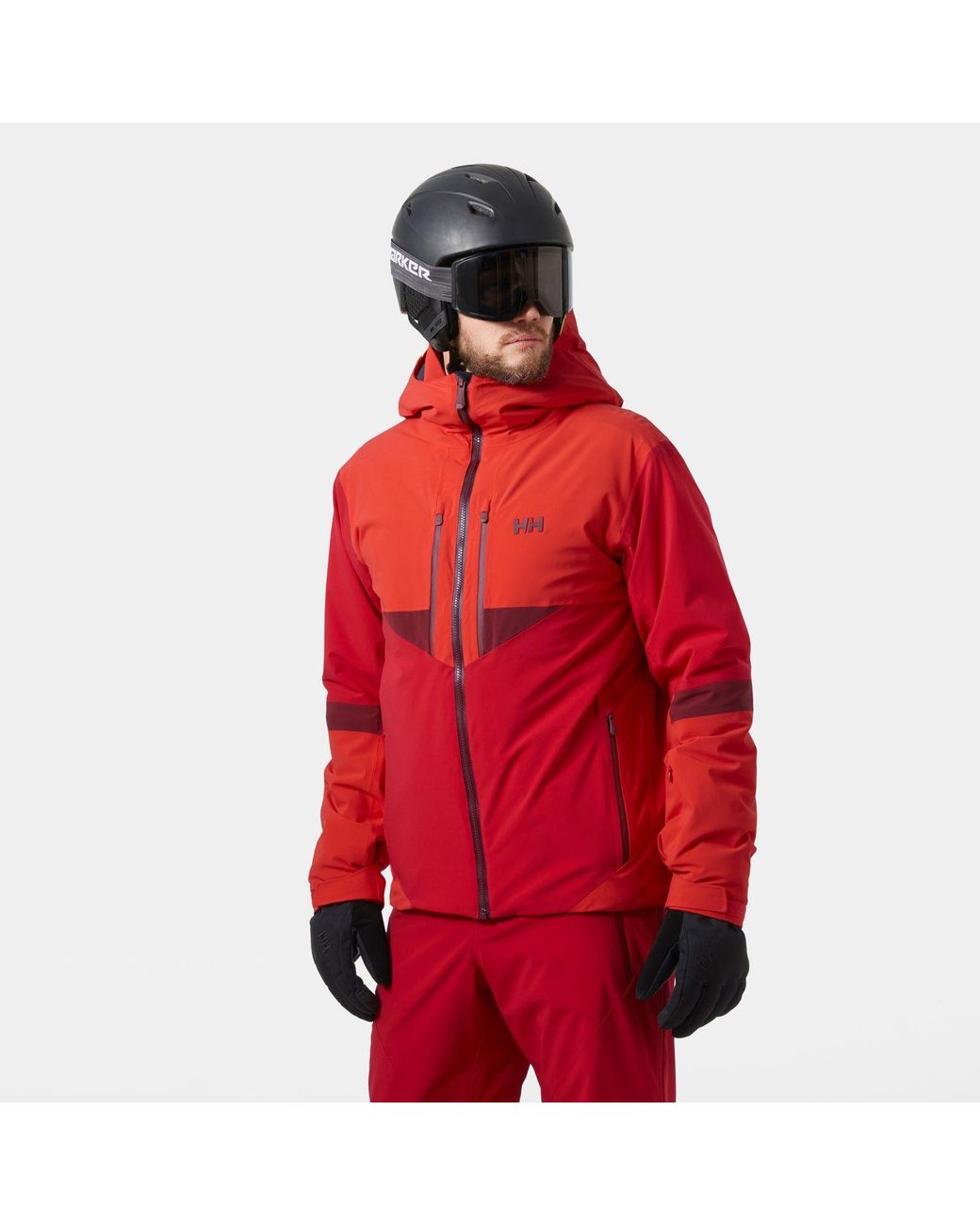 Helly Hansen Red Kvitfjell Race Insulated Ski Jacket for men
