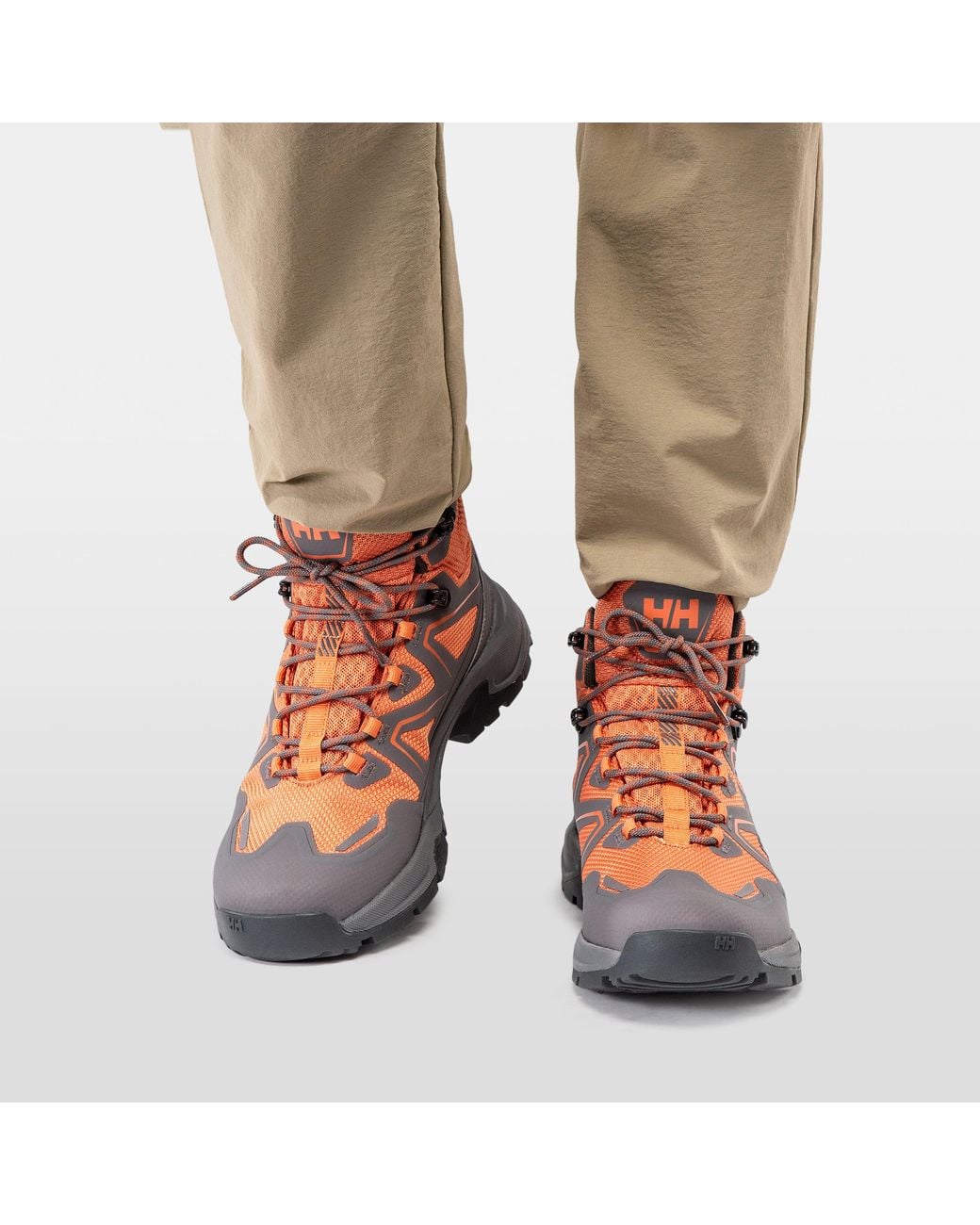 Helly Hansen Brown Cascade Mid Helly Tech Boots for men