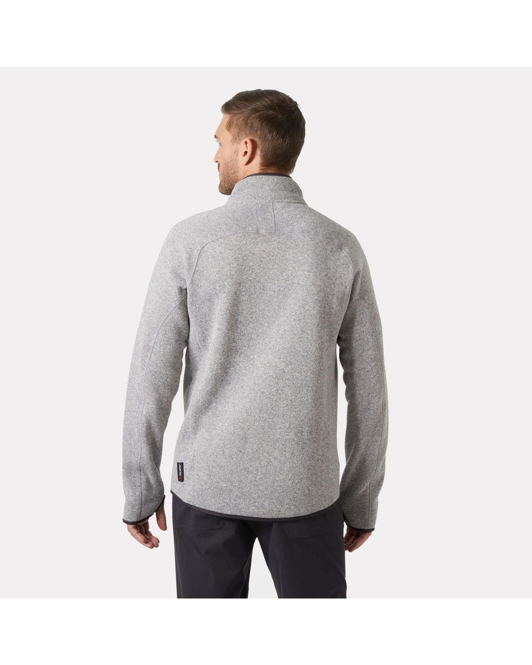 Helly Hansen Gray Varde Fleece Jacket 2.0 for men