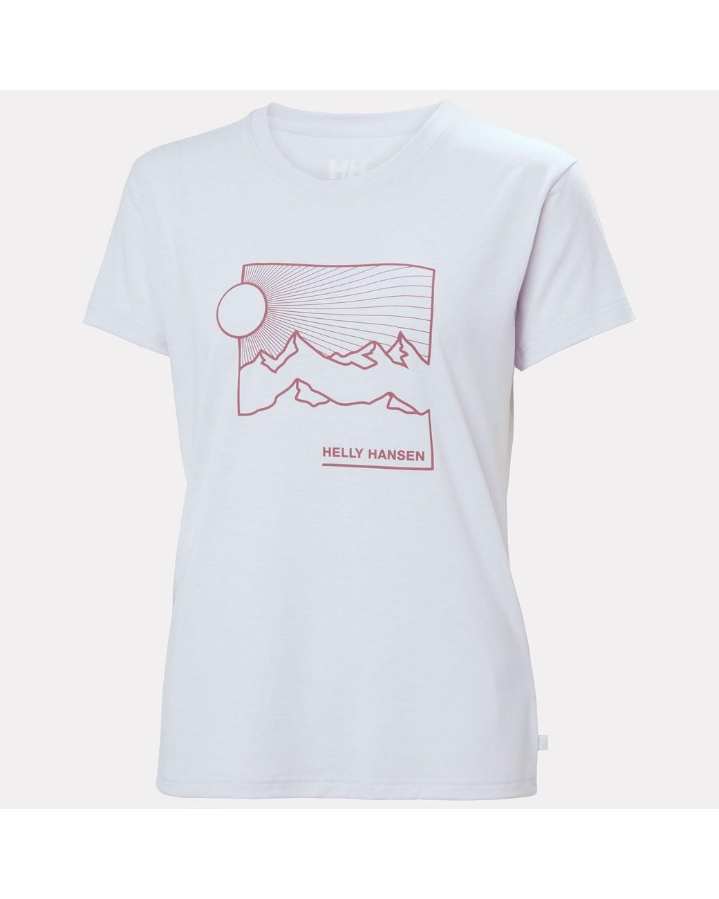 Helly Hansen Purple Skog Recycled Graphic Jersey Tshirt