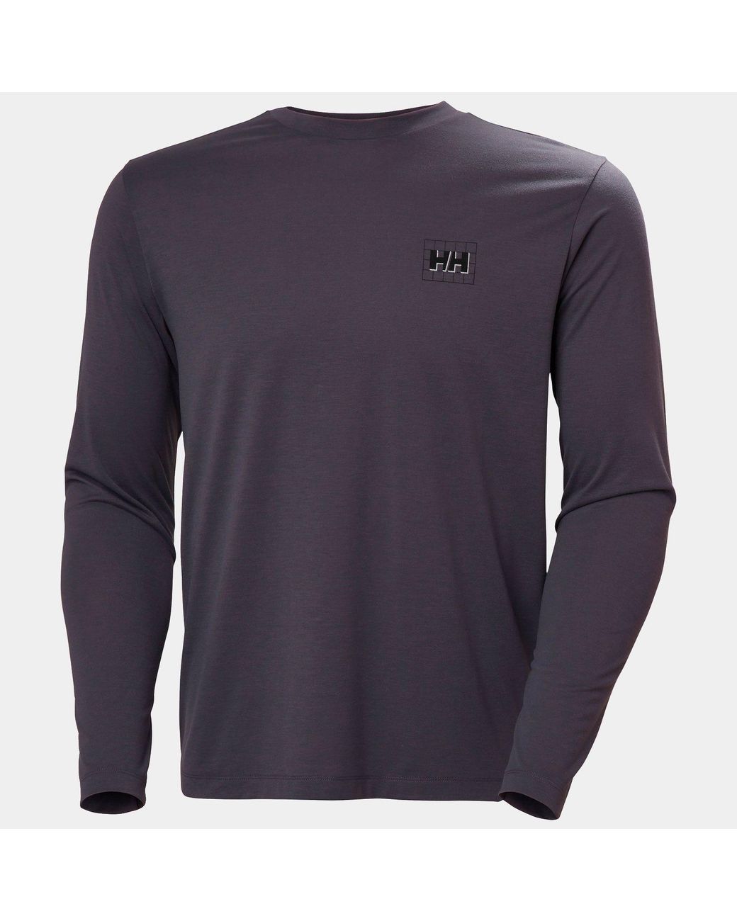 Helly Hansen Blue Skog Graphic Long Sleeve Tee for men