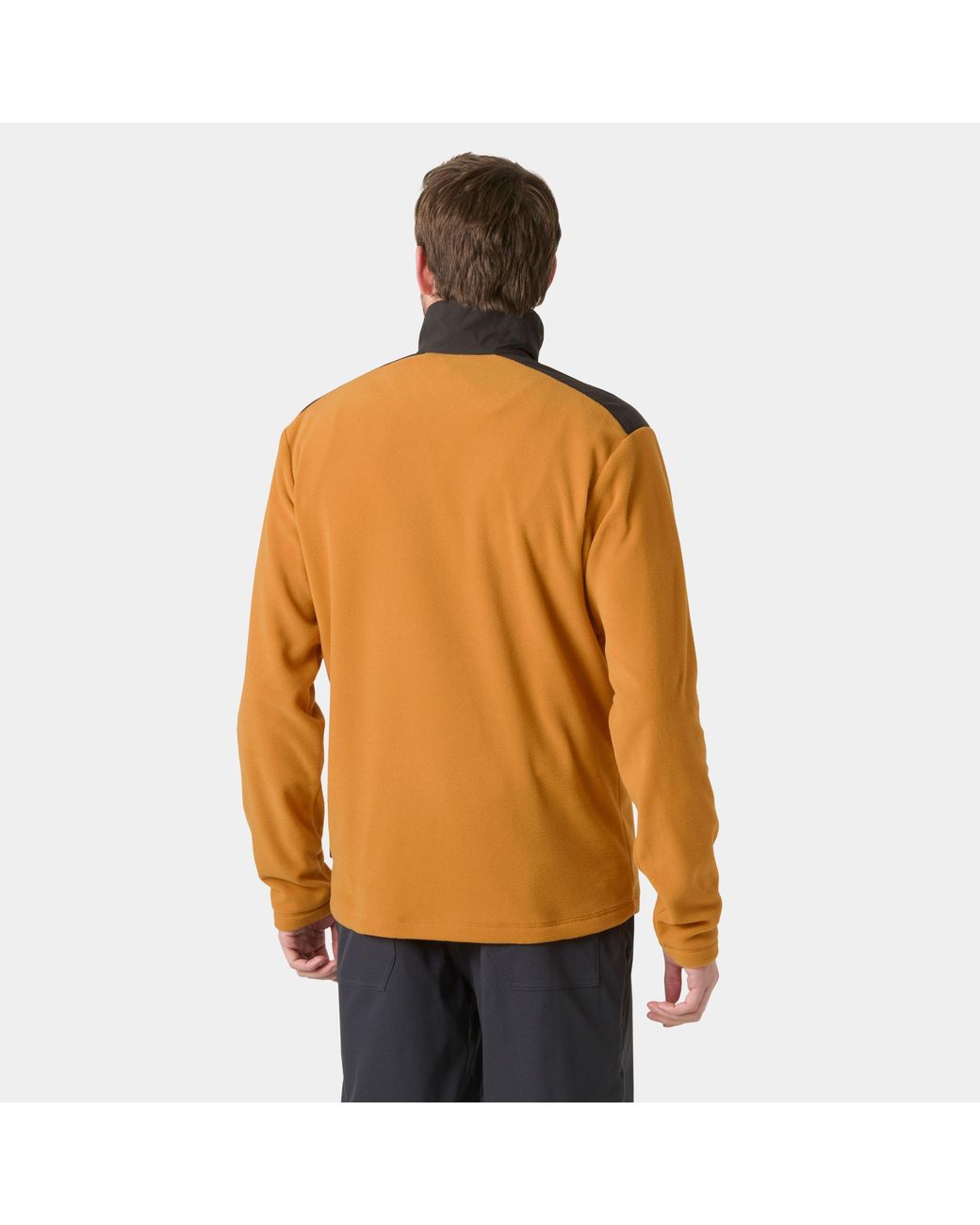 Helly Hansen Orange Daybreaker Block Microfleece Jacket for men