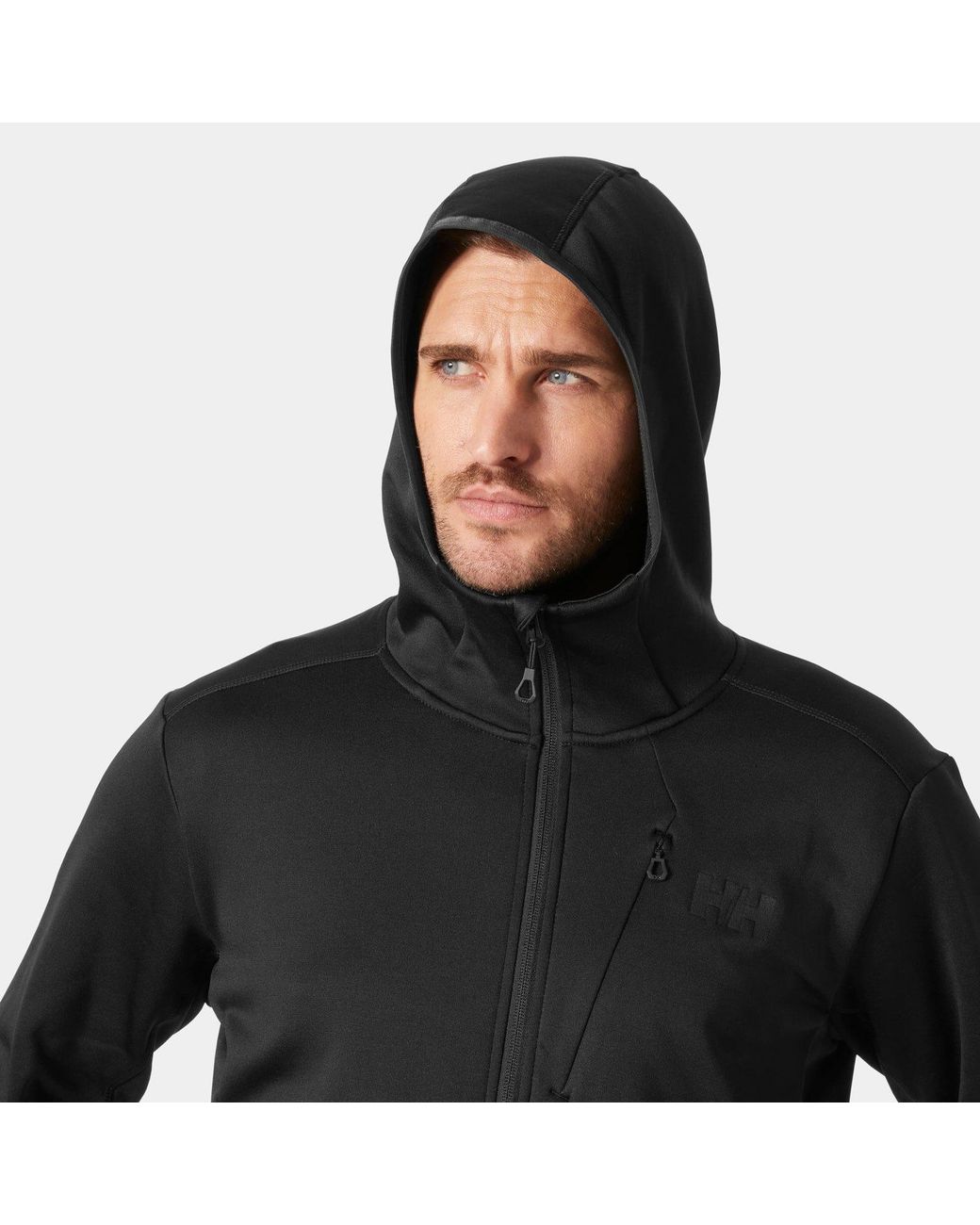 Helly Hansen Black Odin Thermal Pro Fleece Jacket for men