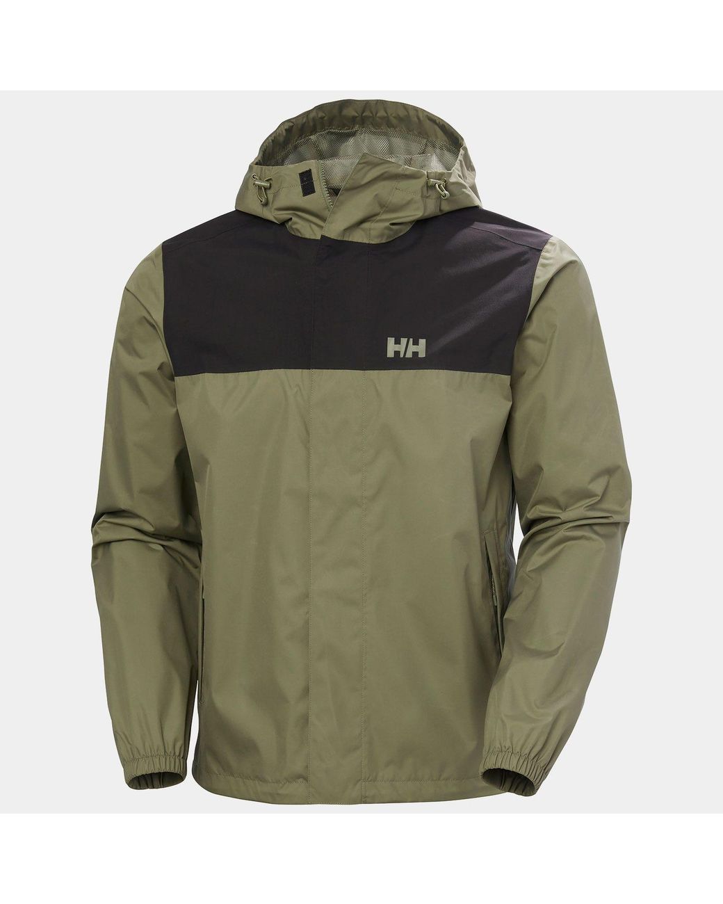 Helly Hansen Green Vancouver Rain Jacket for men