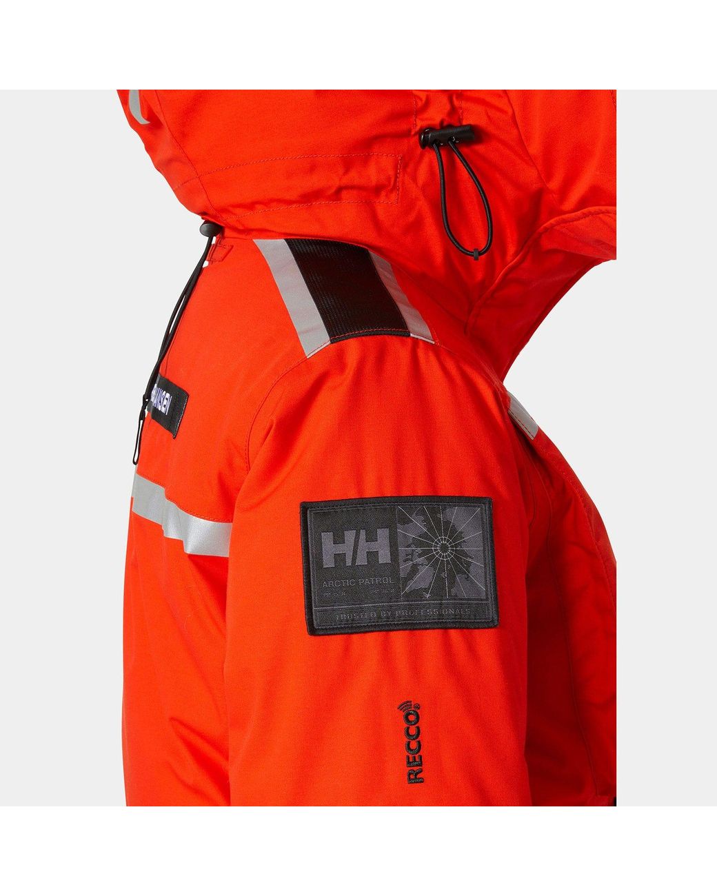 Helly Hansen Red Arctic Patrol Modular Parka 2.0