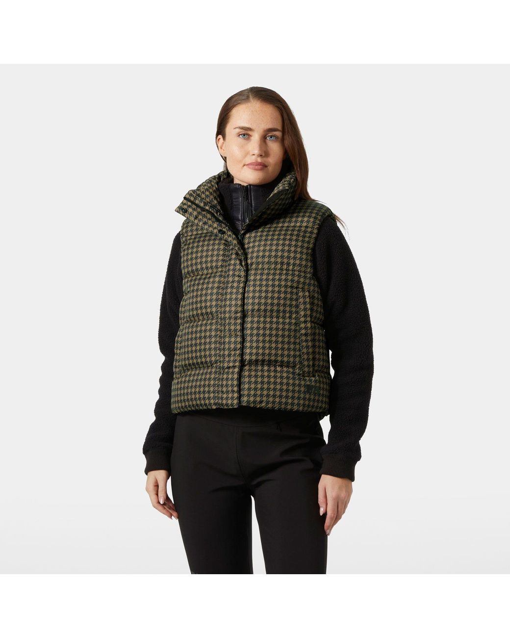 Jade Vest Marrone di Helly Hansen in Black