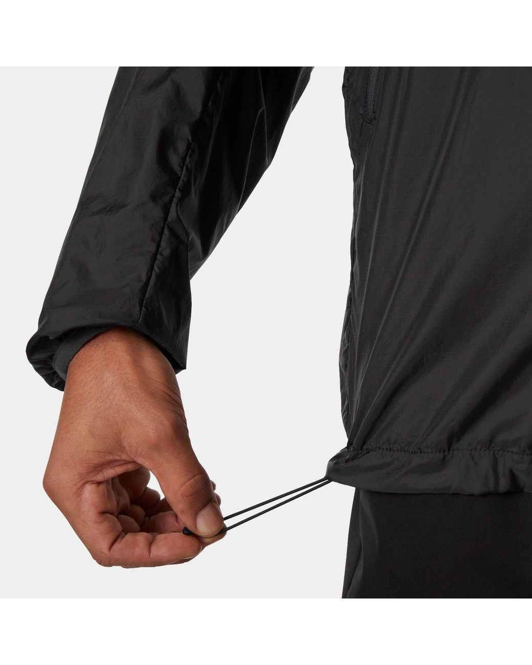 Helly Hansen Black Rapide Insulator Windbreaker Jacket for men