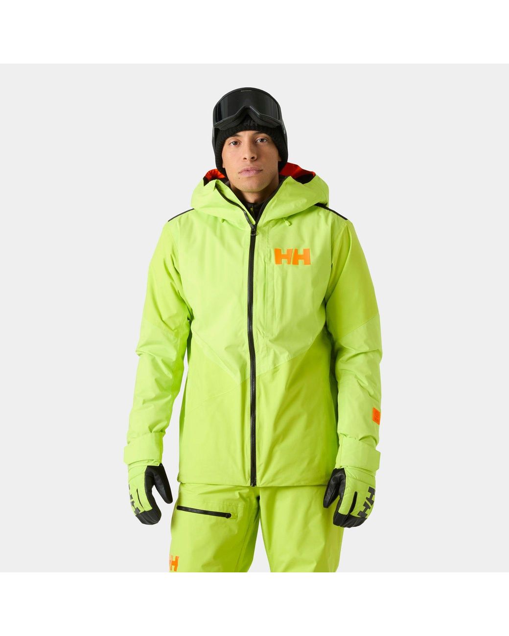Helly Hansen Green Powdreamer Ski Jacket 3.0 for men