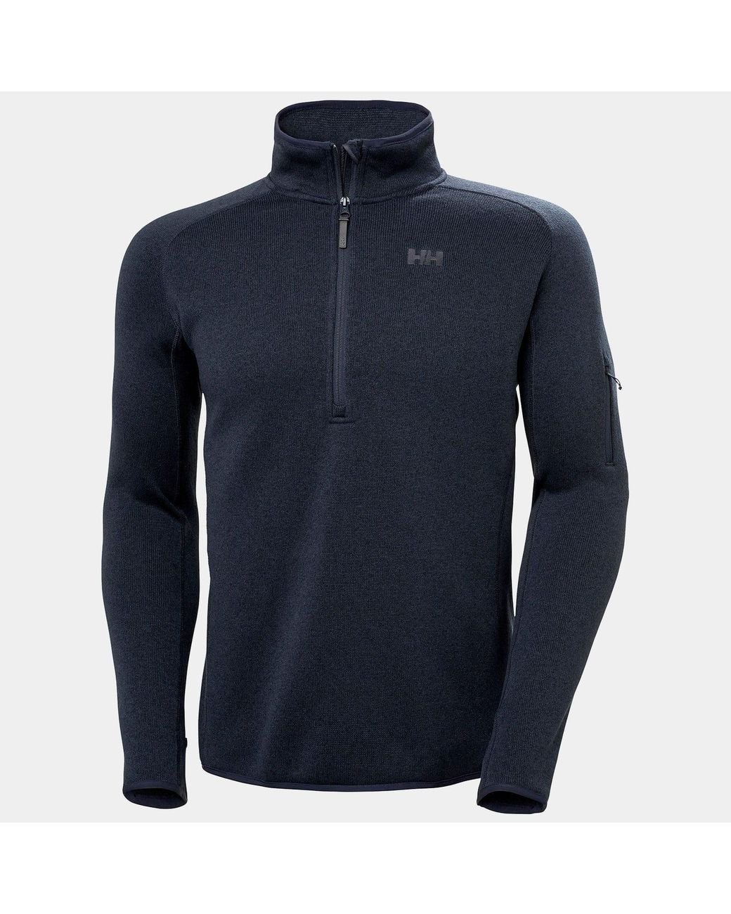 Helly Hansen Blue Varde Half-Zip 2.0 for men