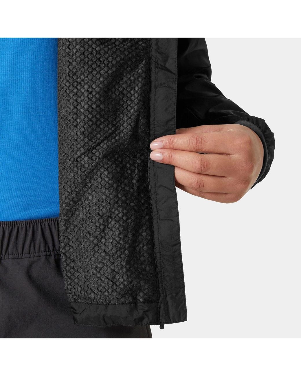 Helly Hansen Black Rapide Insulator Windbreaker Jacket