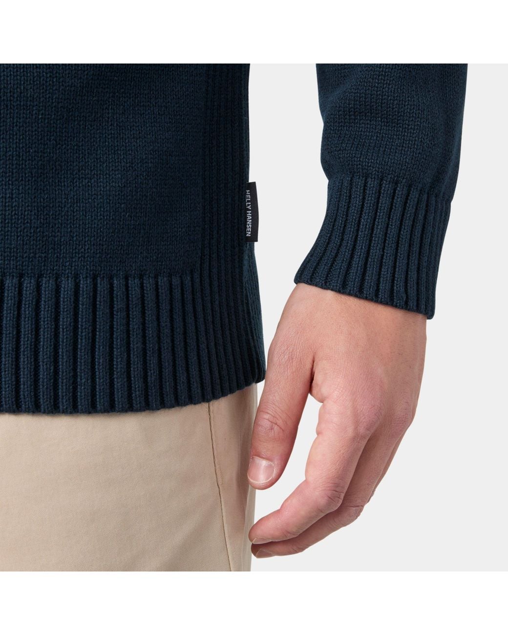Helly Hansen Blue Smoegen Half-Zip Sweater for men