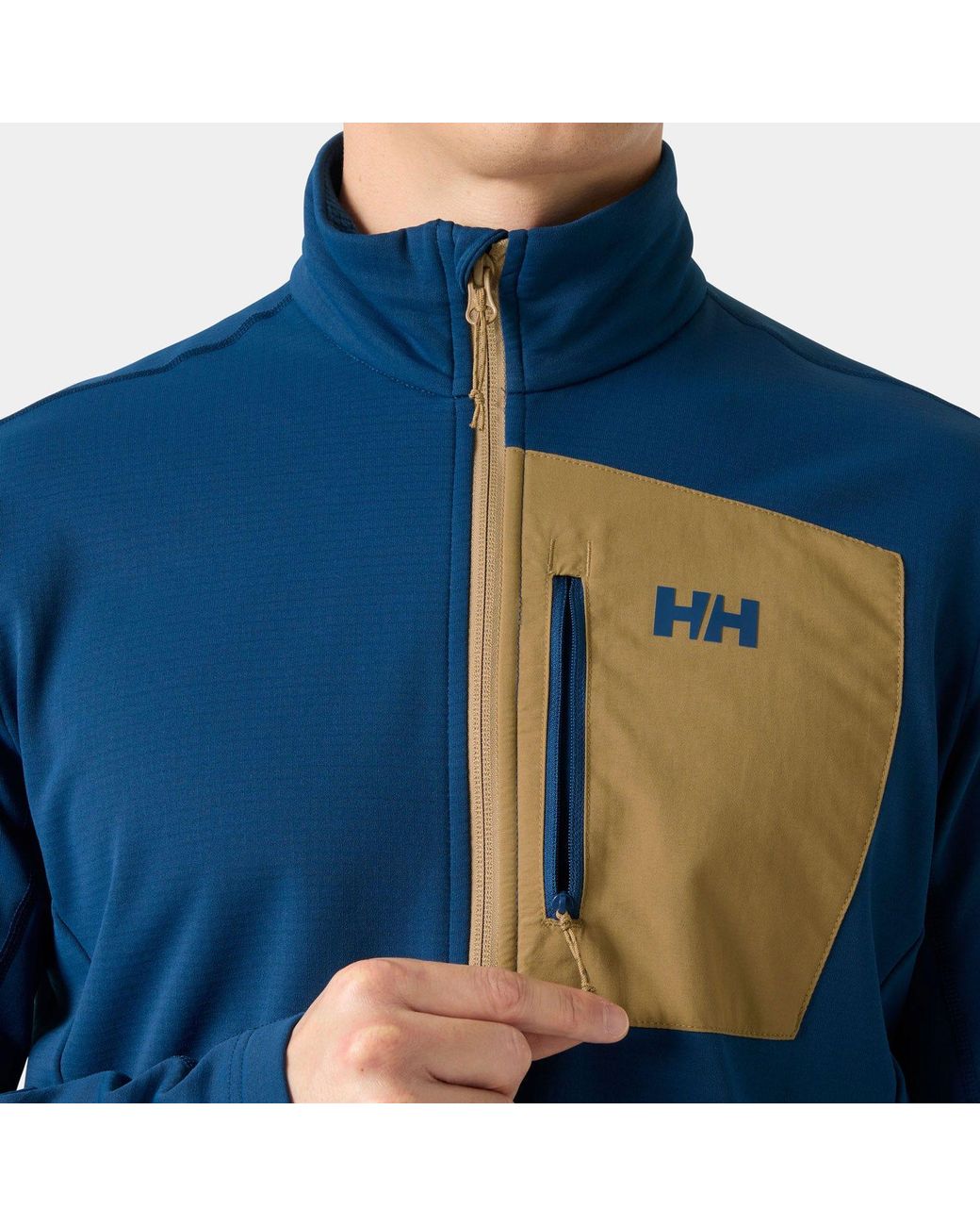 Helly Hansen Blue Versalite Fleece Jacket for men