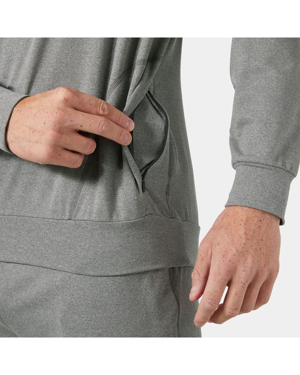 Helly Hansen Gray Tyri Knit Crew Neck for men
