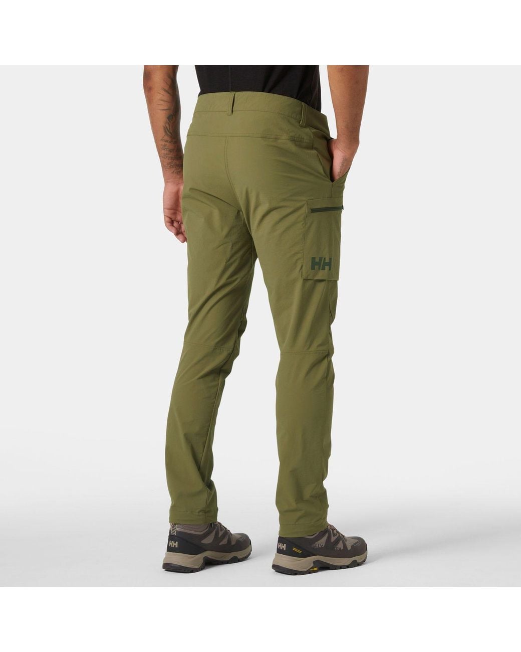 Helly Hansen Green Brono Softshell Pants for men